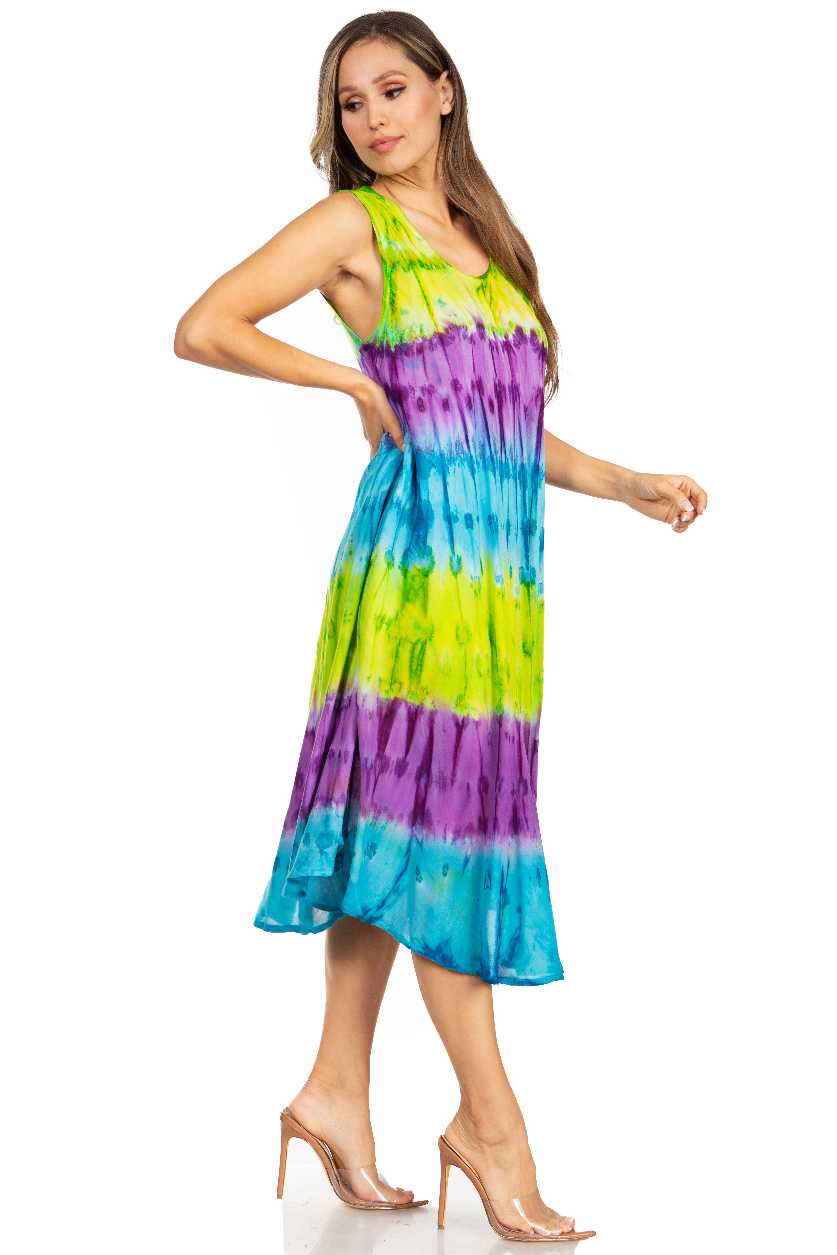Sakkas - Desert Sun Caftan Dress / Cover Up