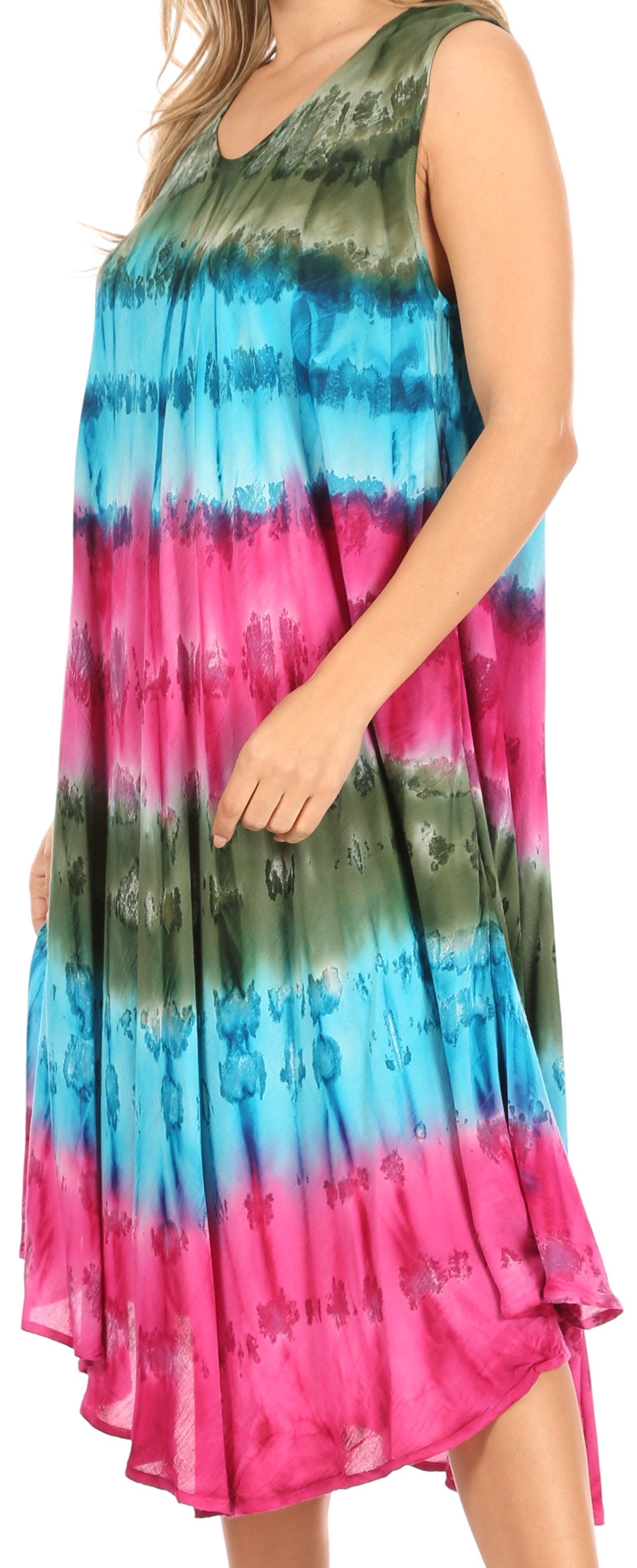 Sakkas - Desert Sun Caftan Dress / Cover Up