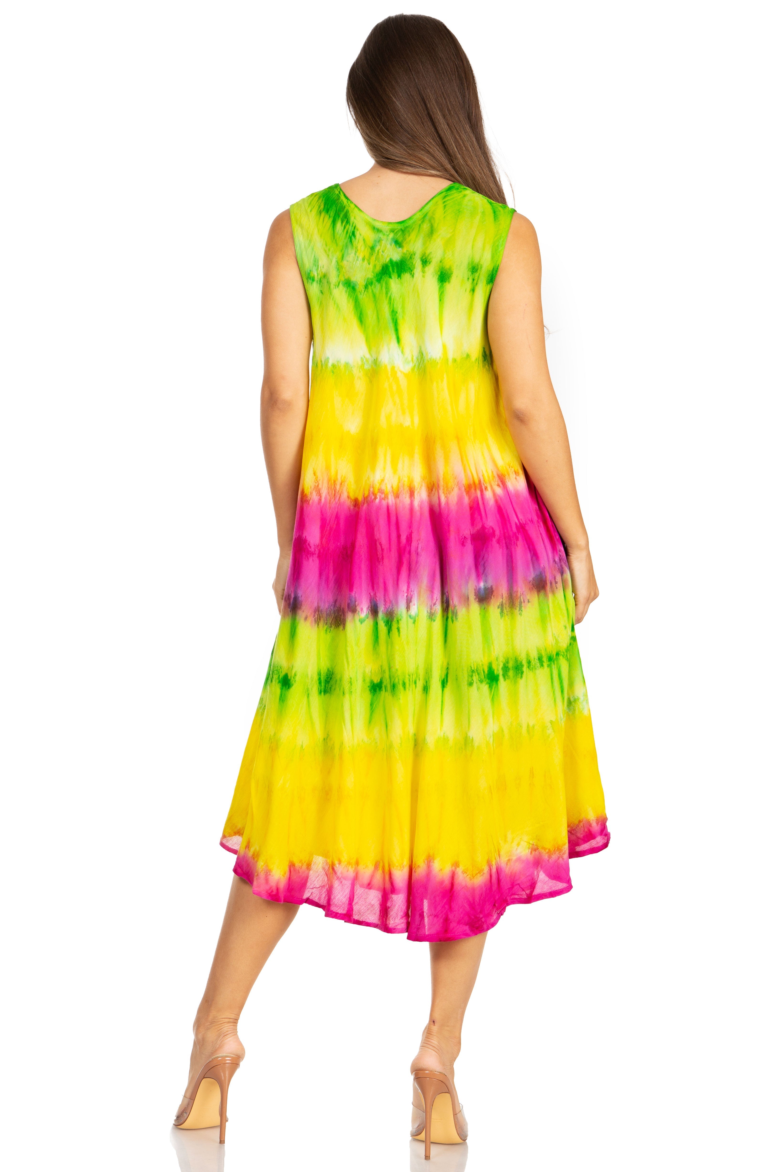 Sakkas - Desert Sun Caftan Dress / Cover Up