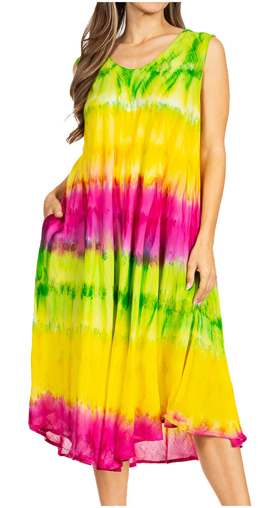 Sakkas - Desert Sun Caftan Dress / Cover Up