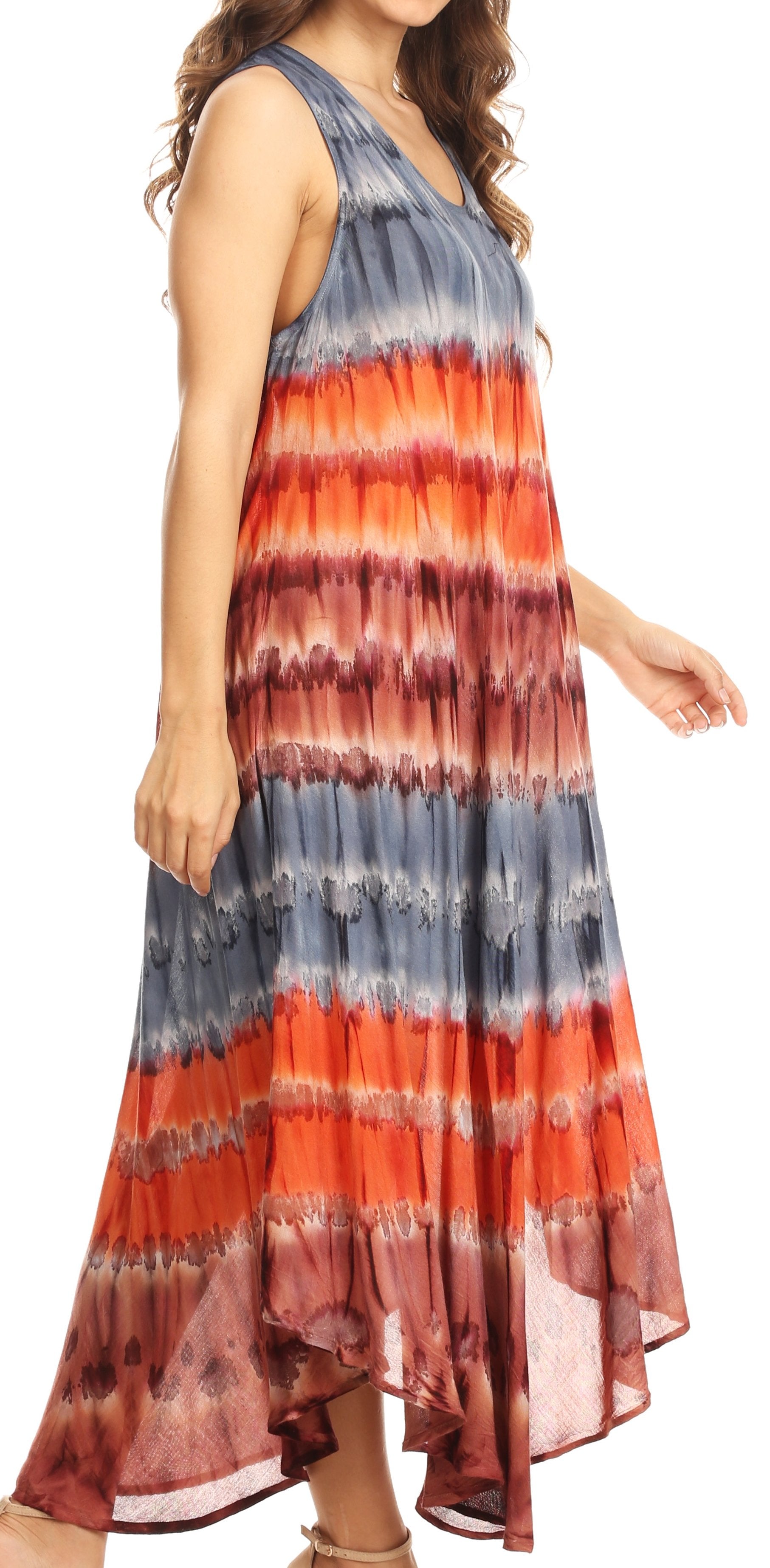 Sakkas - Desert Sun Caftan Dress / Cover Up