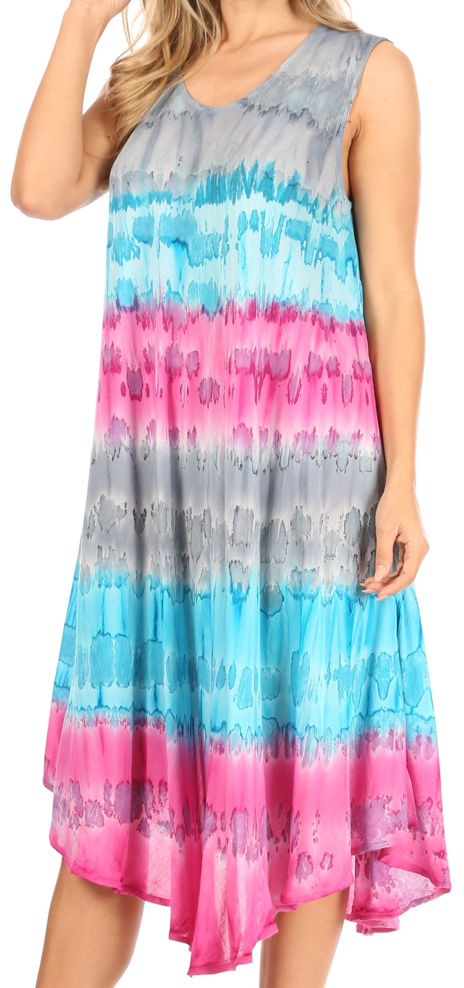 Sakkas - Desert Sun Caftan Dress / Cover Up