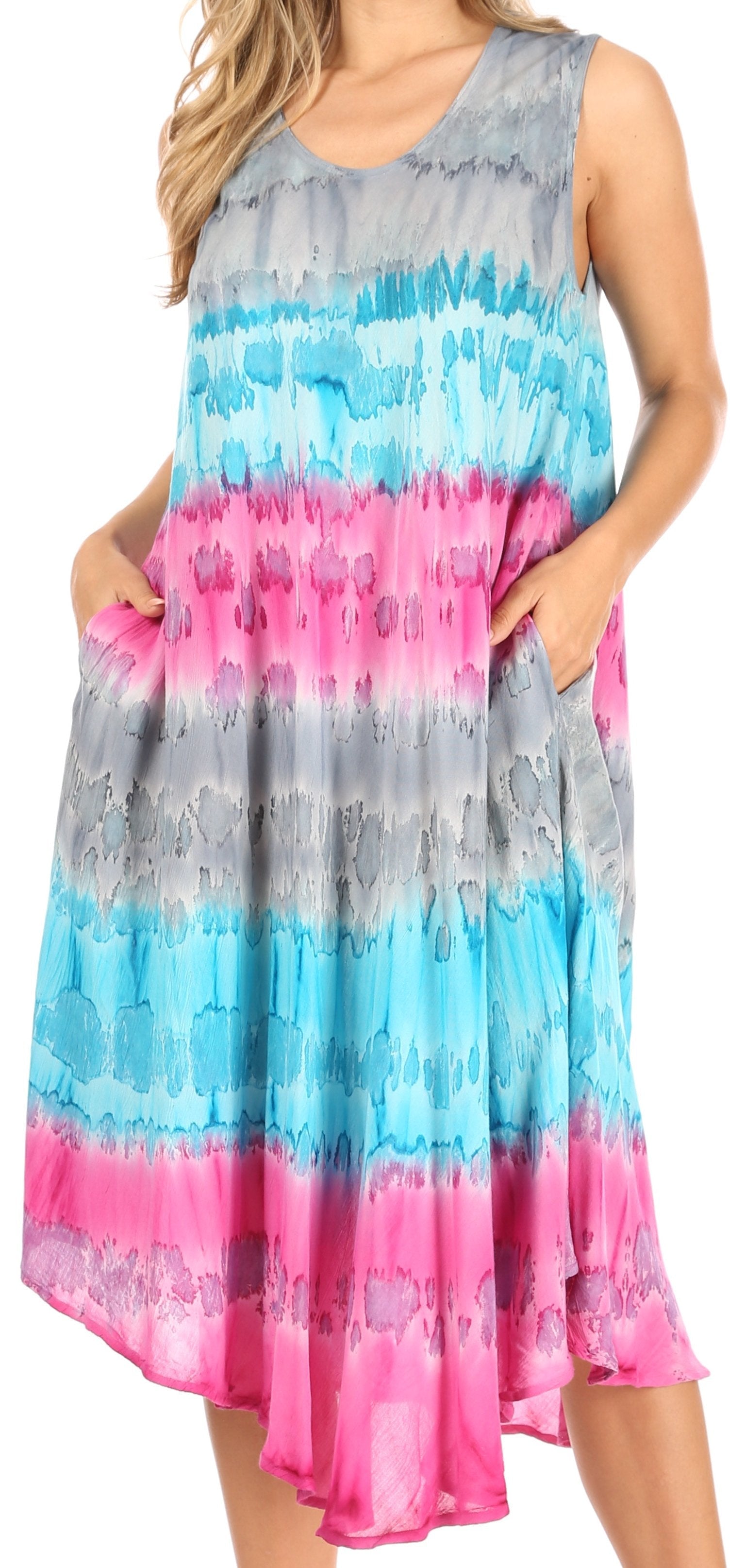 Sakkas - Desert Sun Caftan Dress / Cover Up