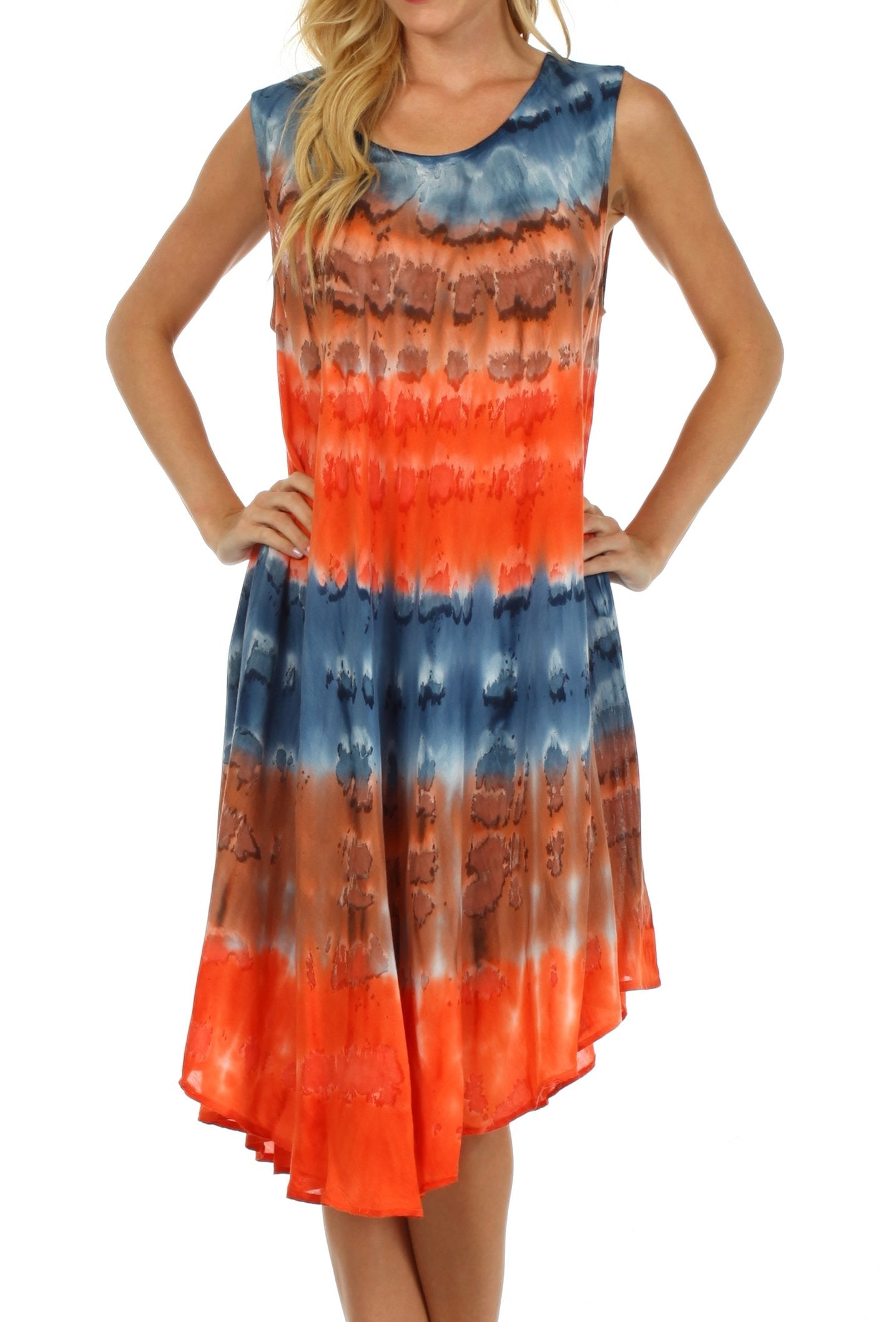 Sakkas - Desert Sun Caftan Dress / Cover Up
