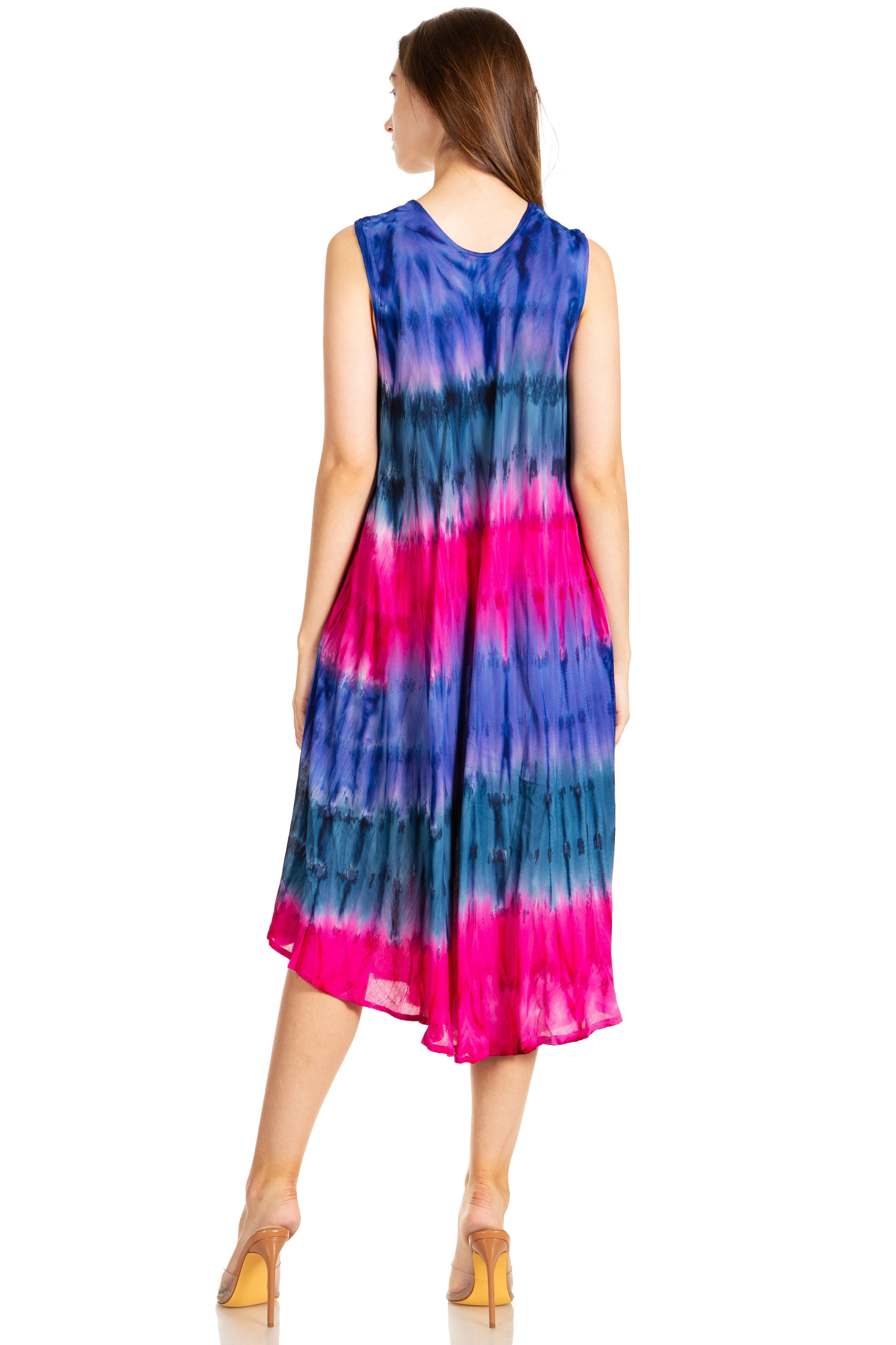 Sakkas - Desert Sun Caftan Dress / Cover Up