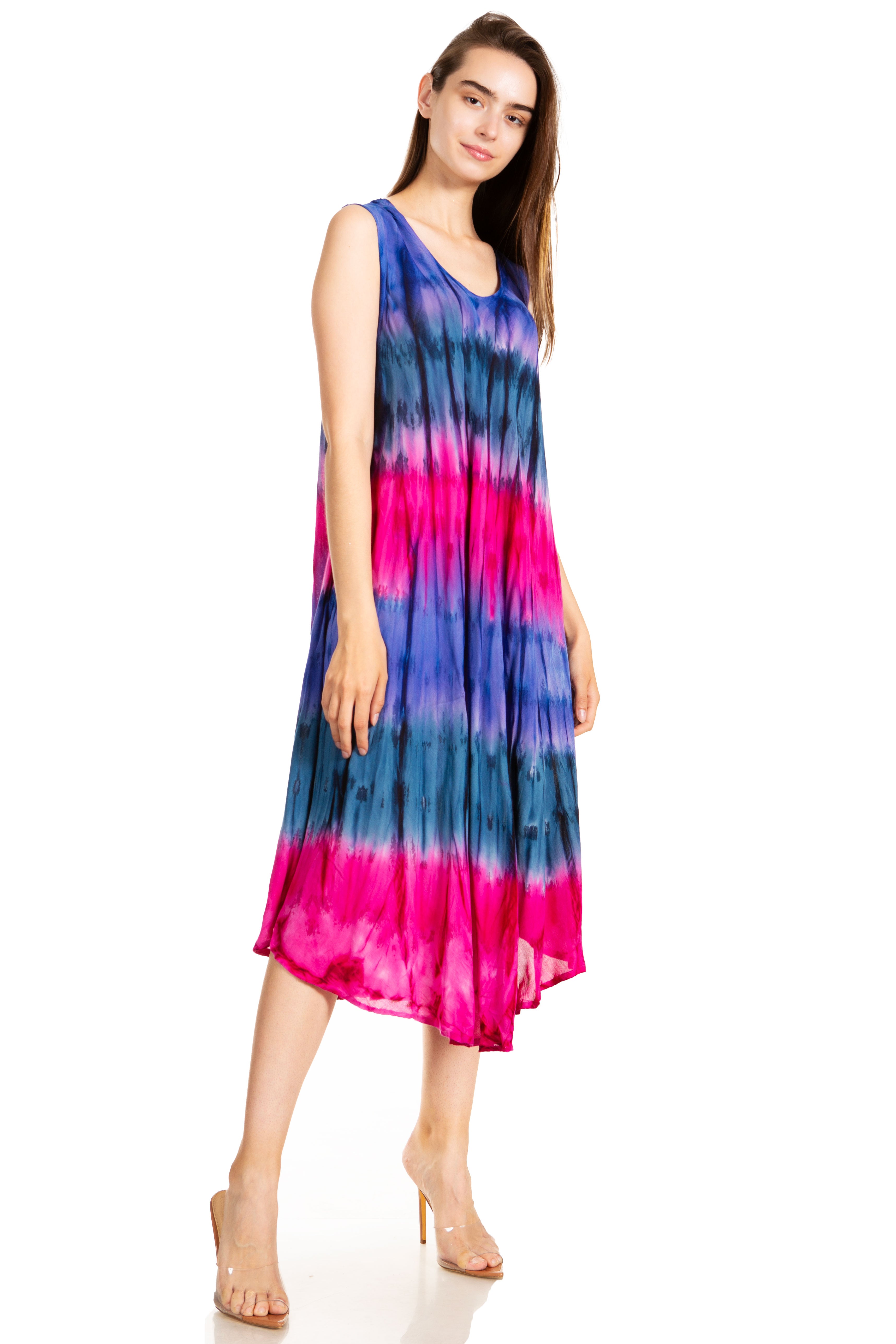 Sakkas - Desert Sun Caftan Dress / Cover Up
