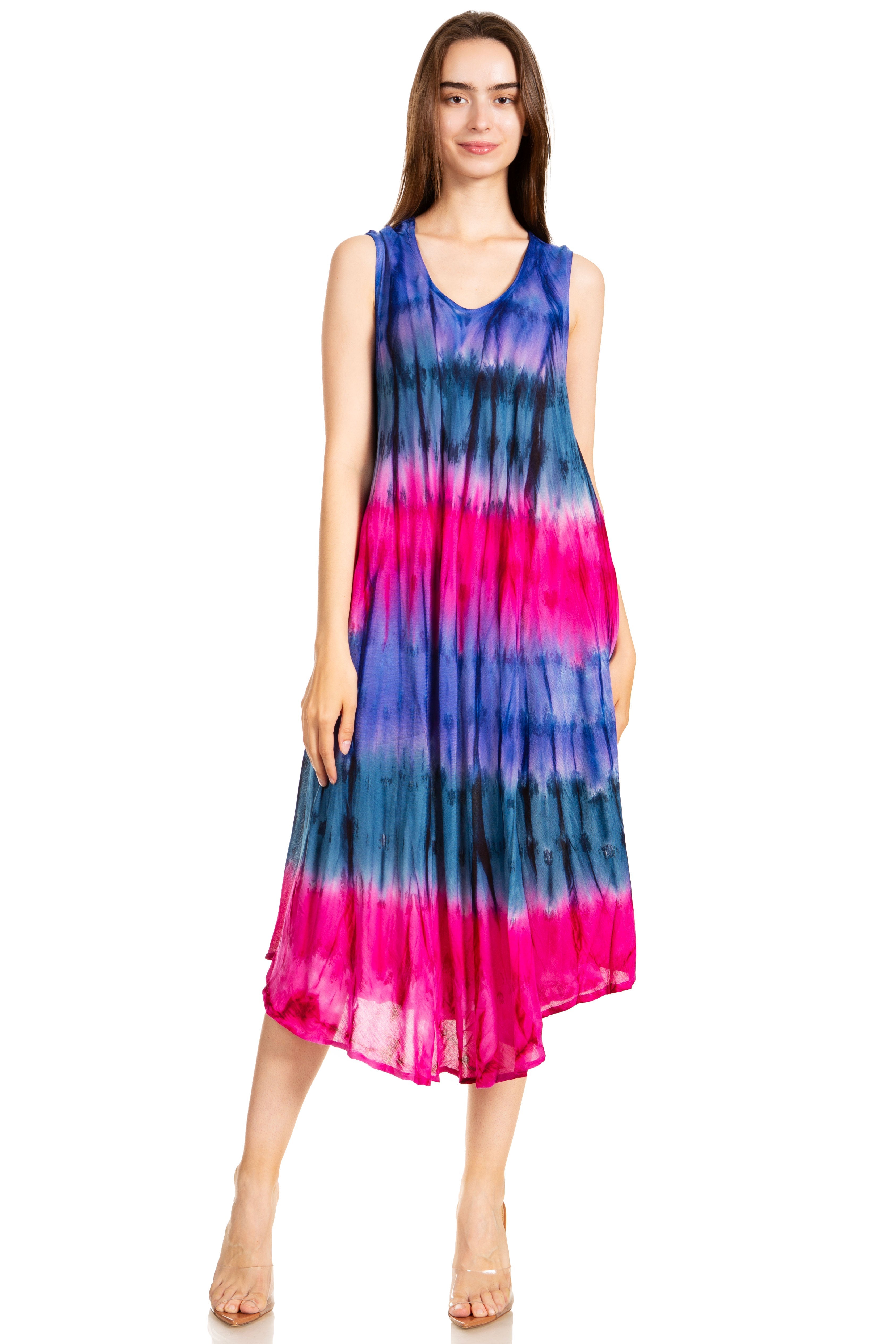 Sakkas - Desert Sun Caftan Dress / Cover Up