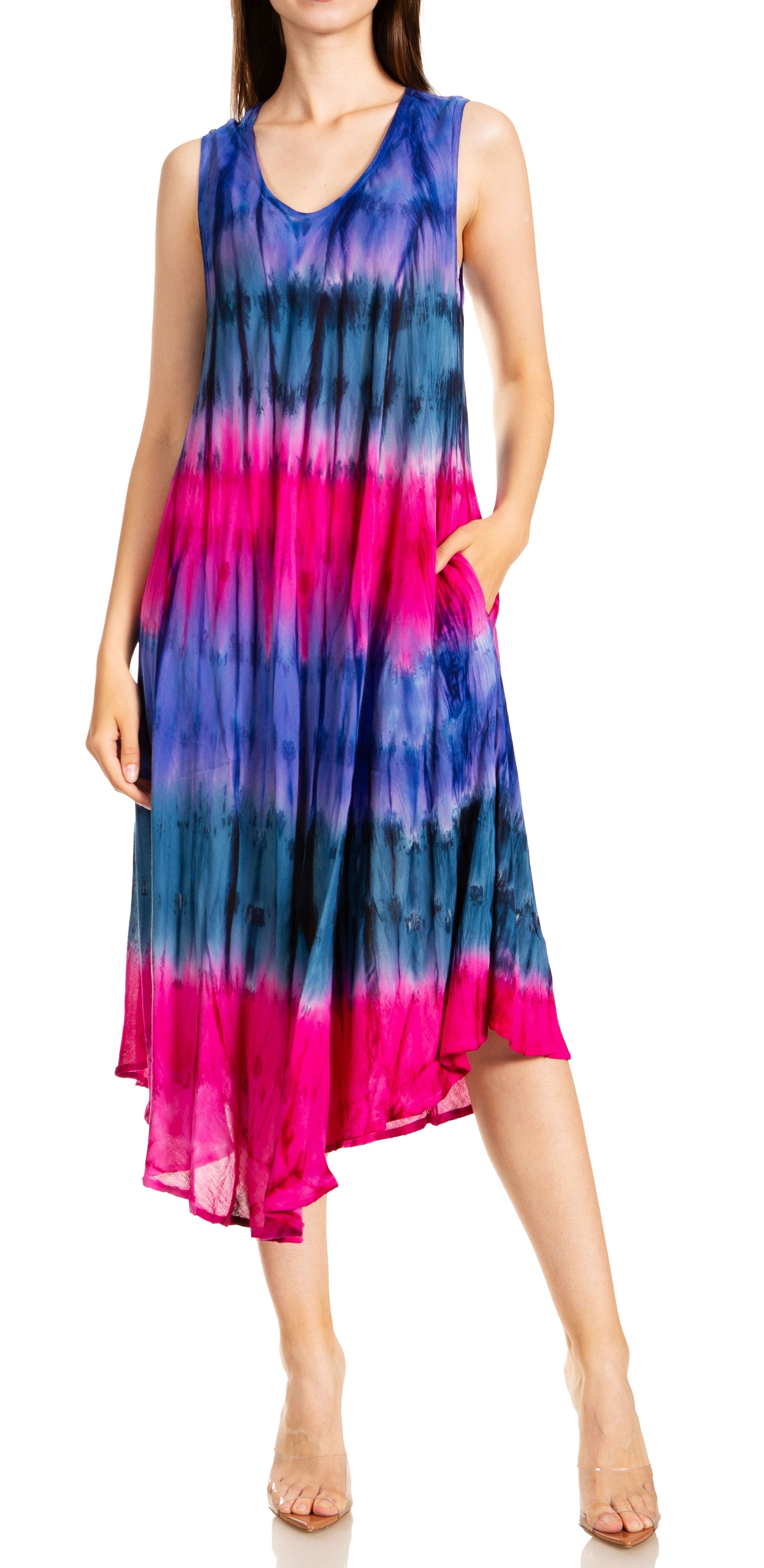 Sakkas - Desert Sun Caftan Dress / Cover Up