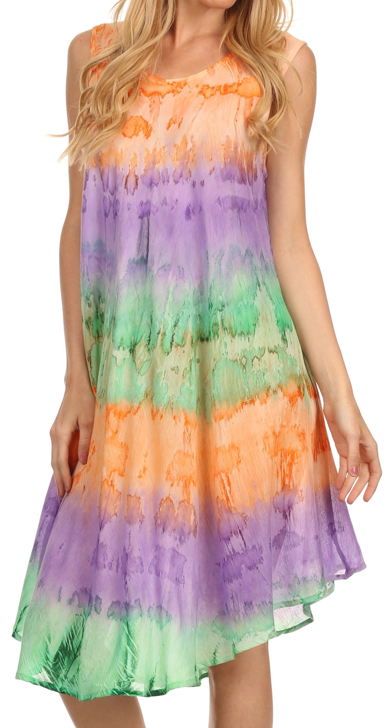Sakkas - Desert Sun Caftan Dress / Cover Up