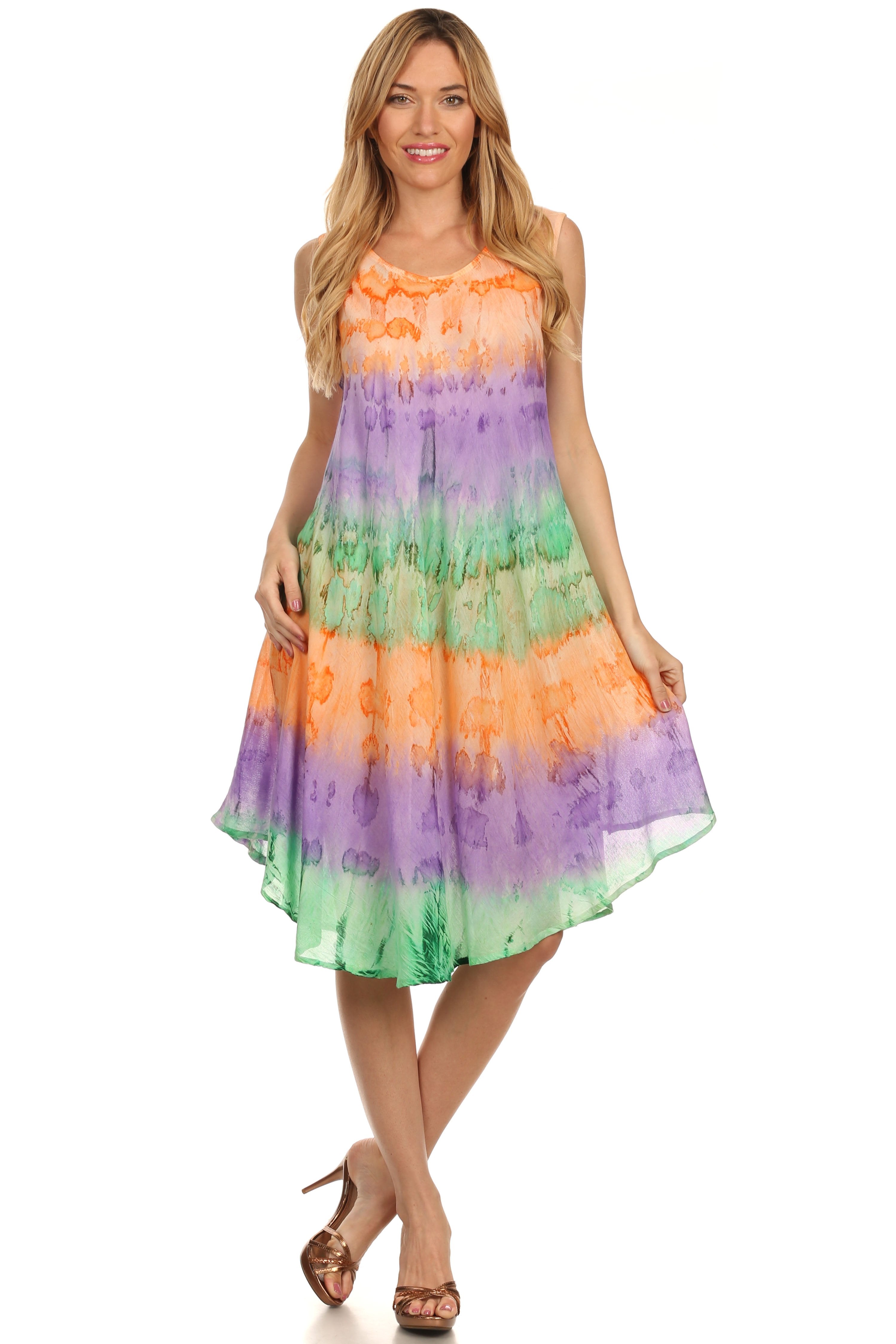 Sakkas - Desert Sun Caftan Dress / Cover Up
