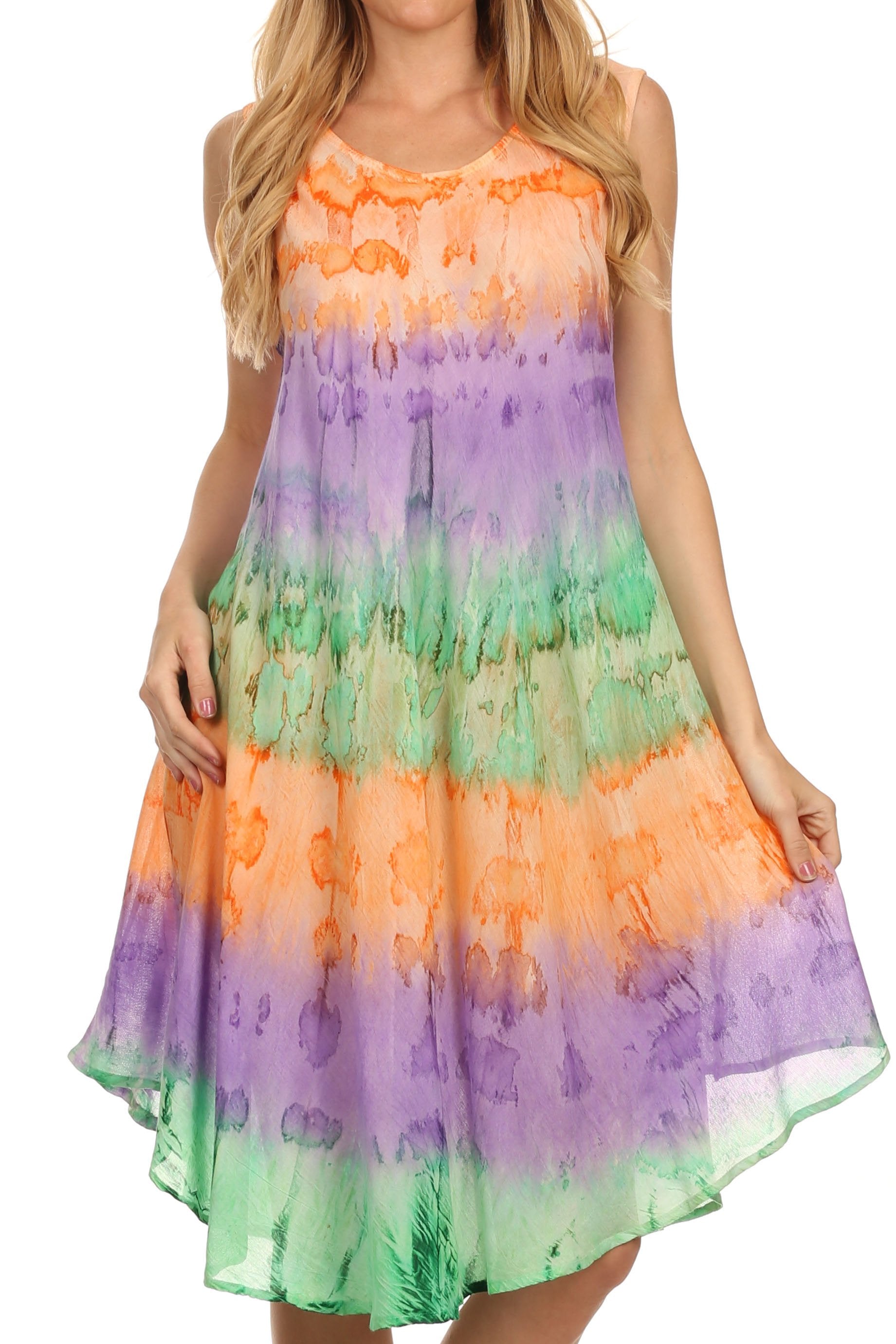 Sakkas - Desert Sun Caftan Dress / Cover Up