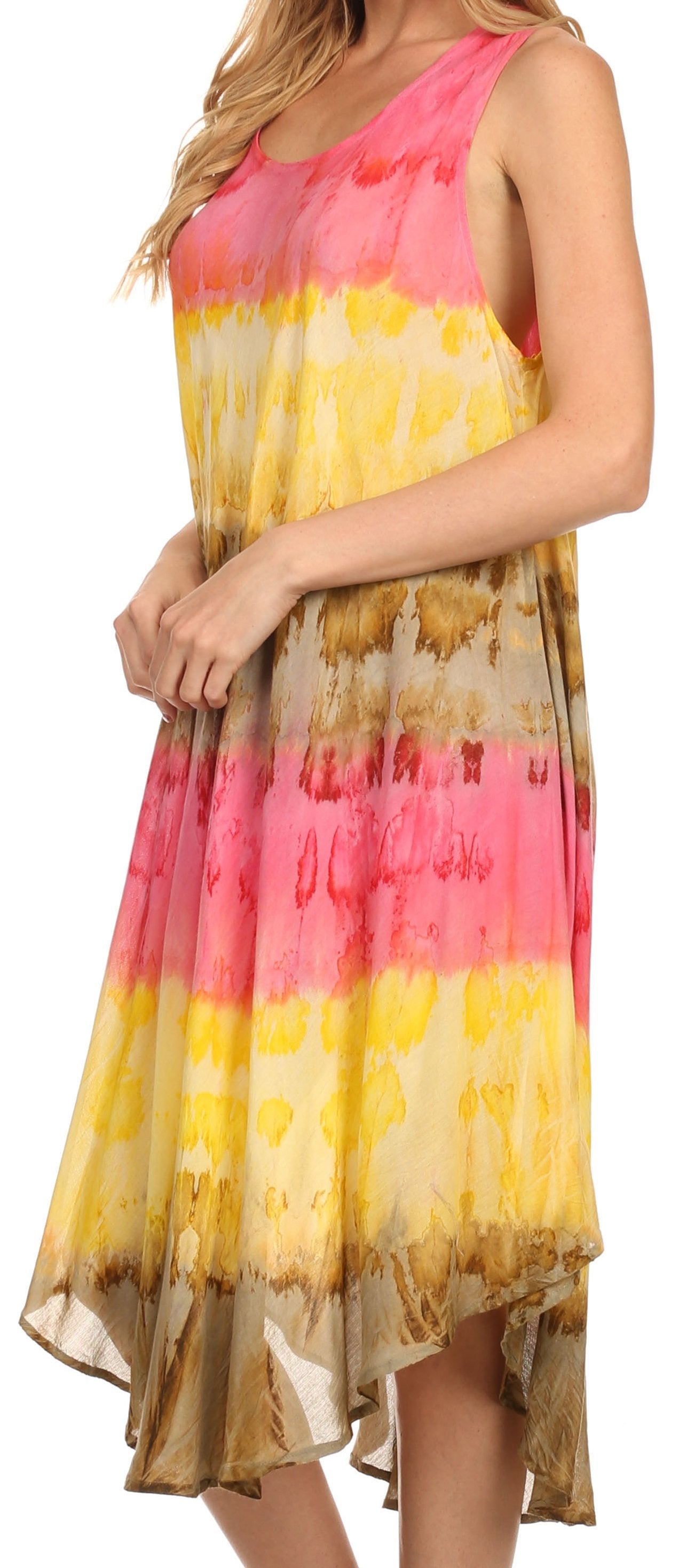 Sakkas - Desert Sun Caftan Dress / Cover Up