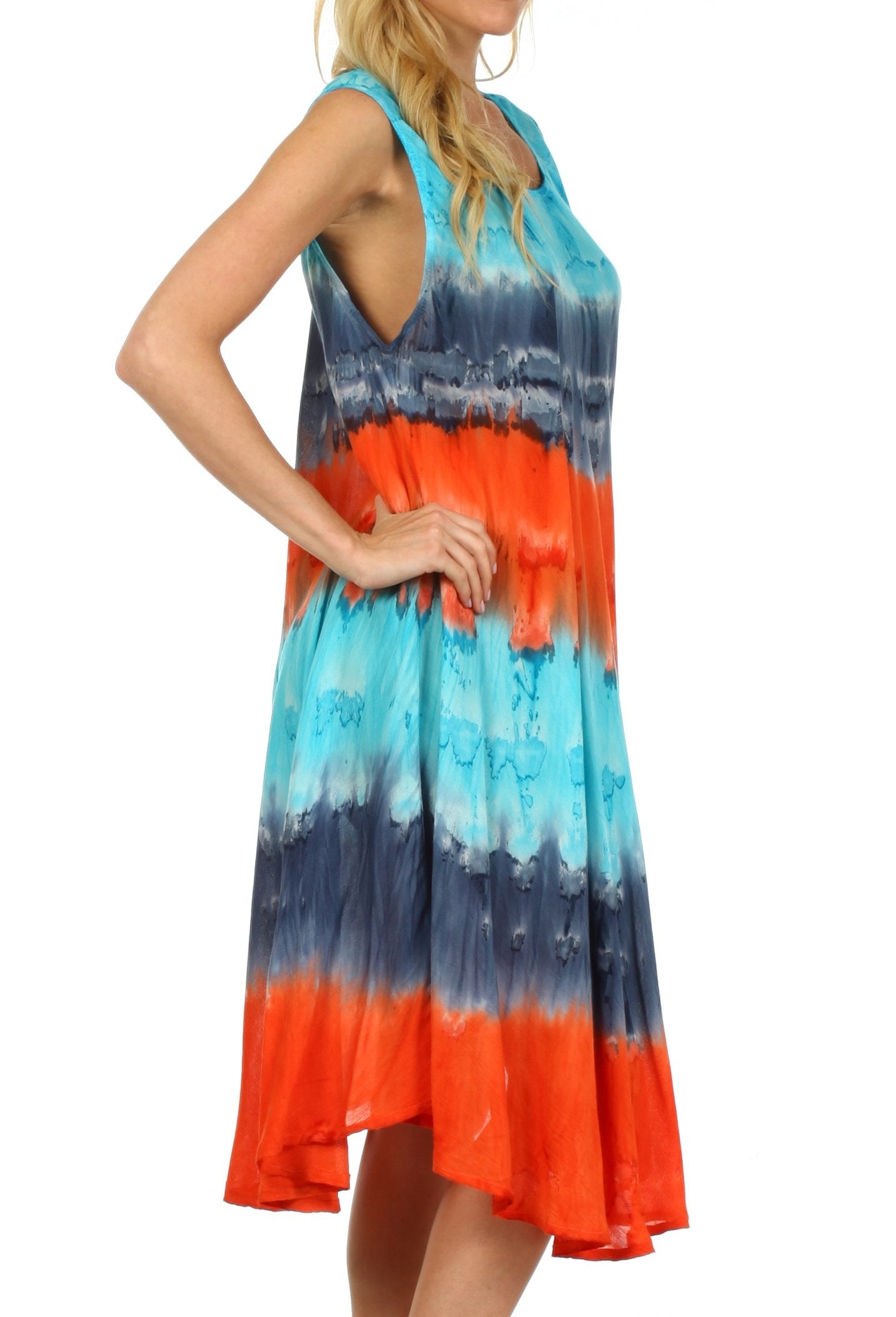 Sakkas - Desert Sun Caftan Dress / Cover Up