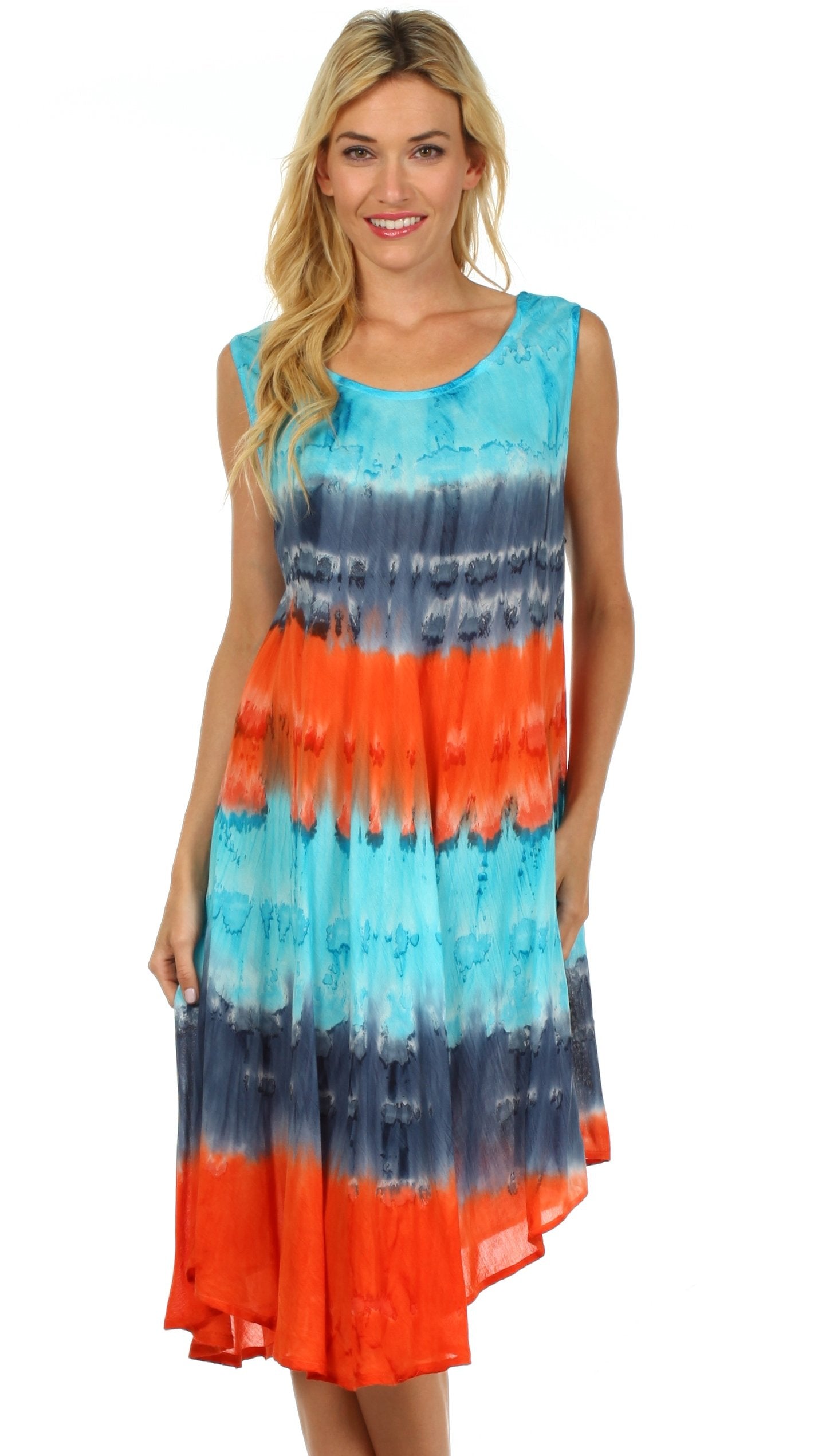 Sakkas - Desert Sun Caftan Dress / Cover Up