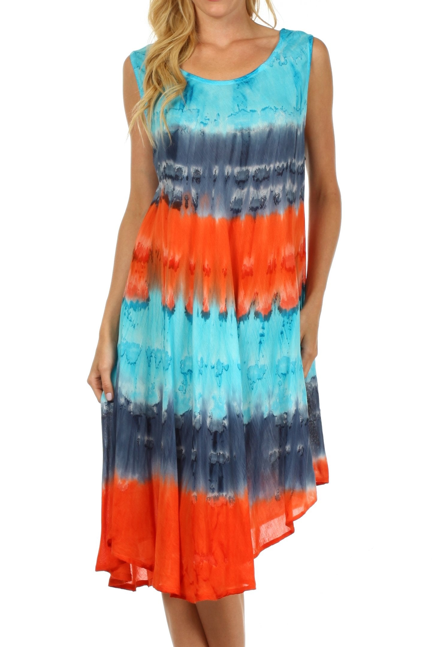 Sakkas - Desert Sun Caftan Dress / Cover Up