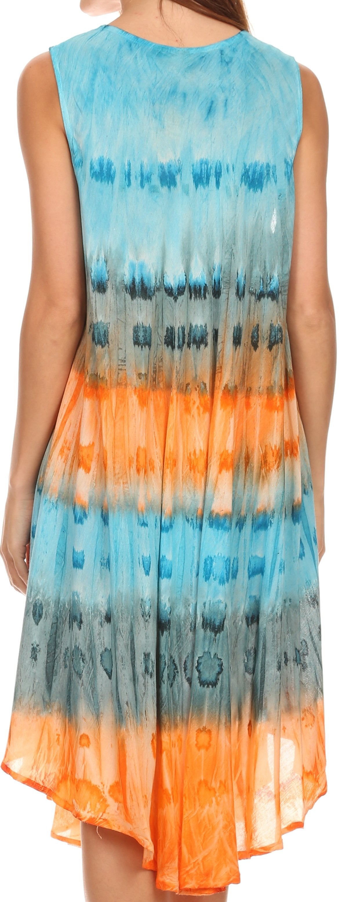 Sakkas - Desert Sun Caftan Dress / Cover Up