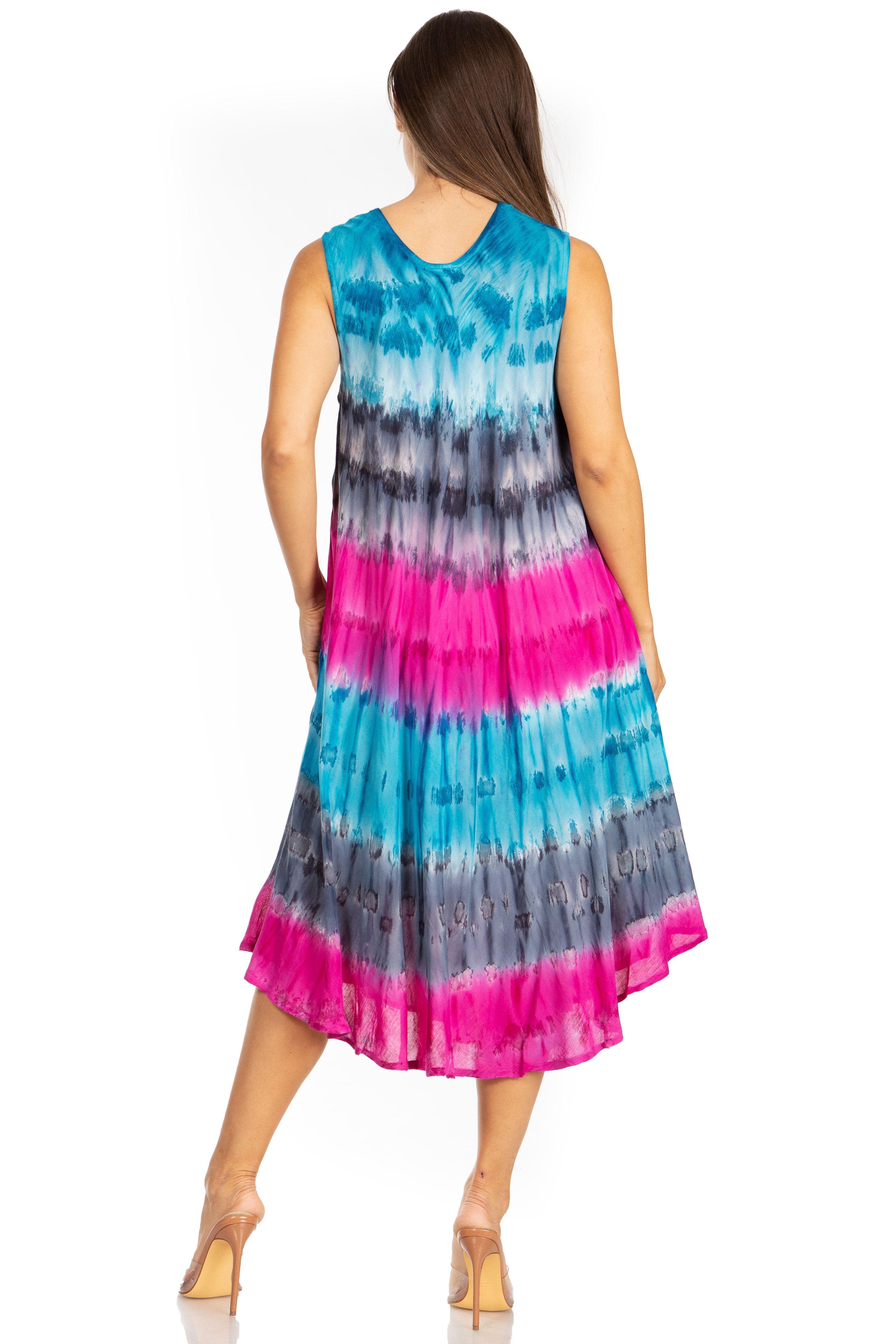 Sakkas - Desert Sun Caftan Dress / Cover Up