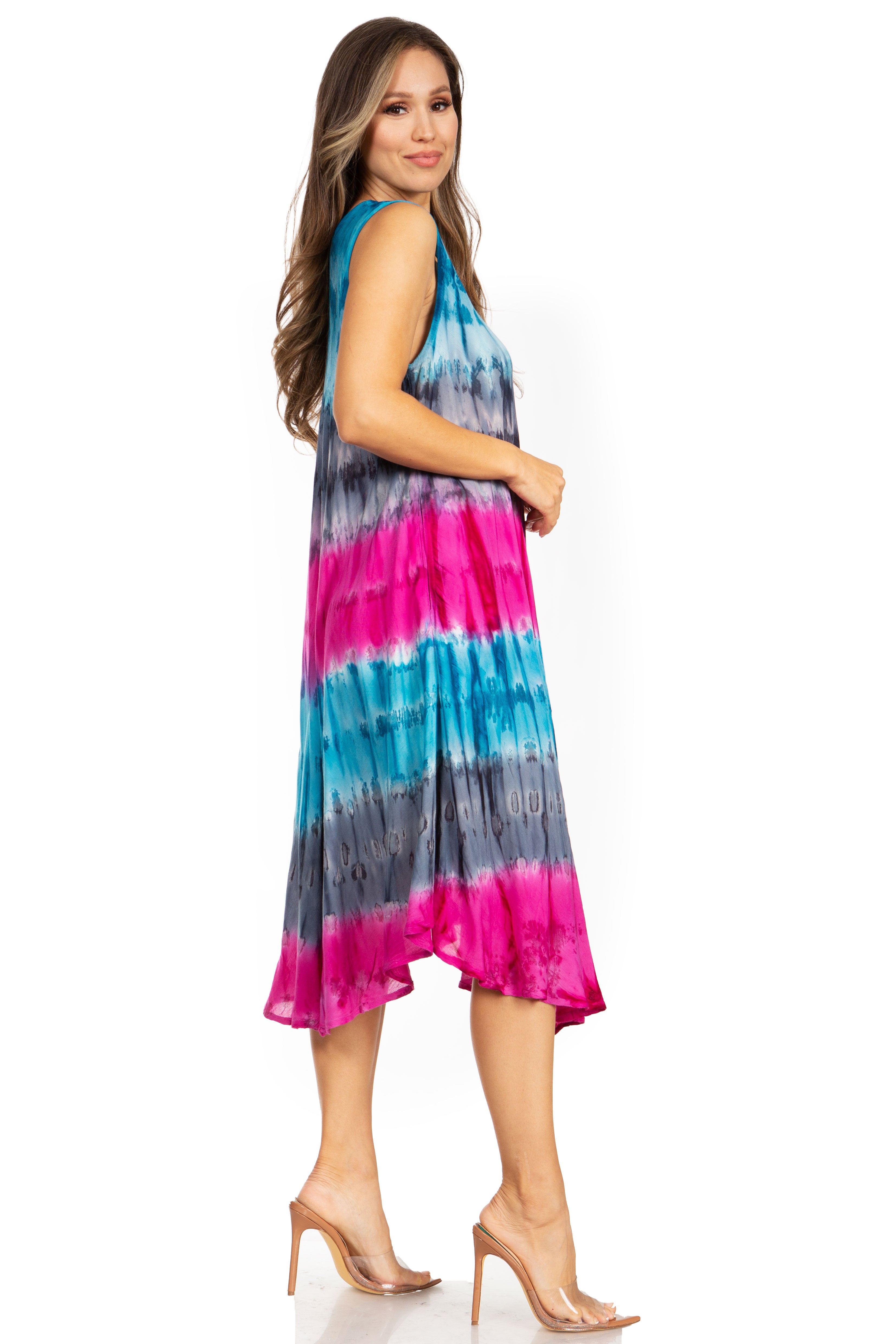 Sakkas - Desert Sun Caftan Dress / Cover Up