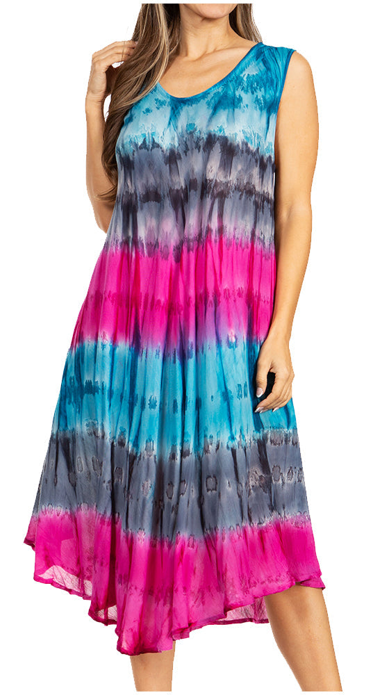 Sakkas - Desert Sun Caftan Dress / Cover Up