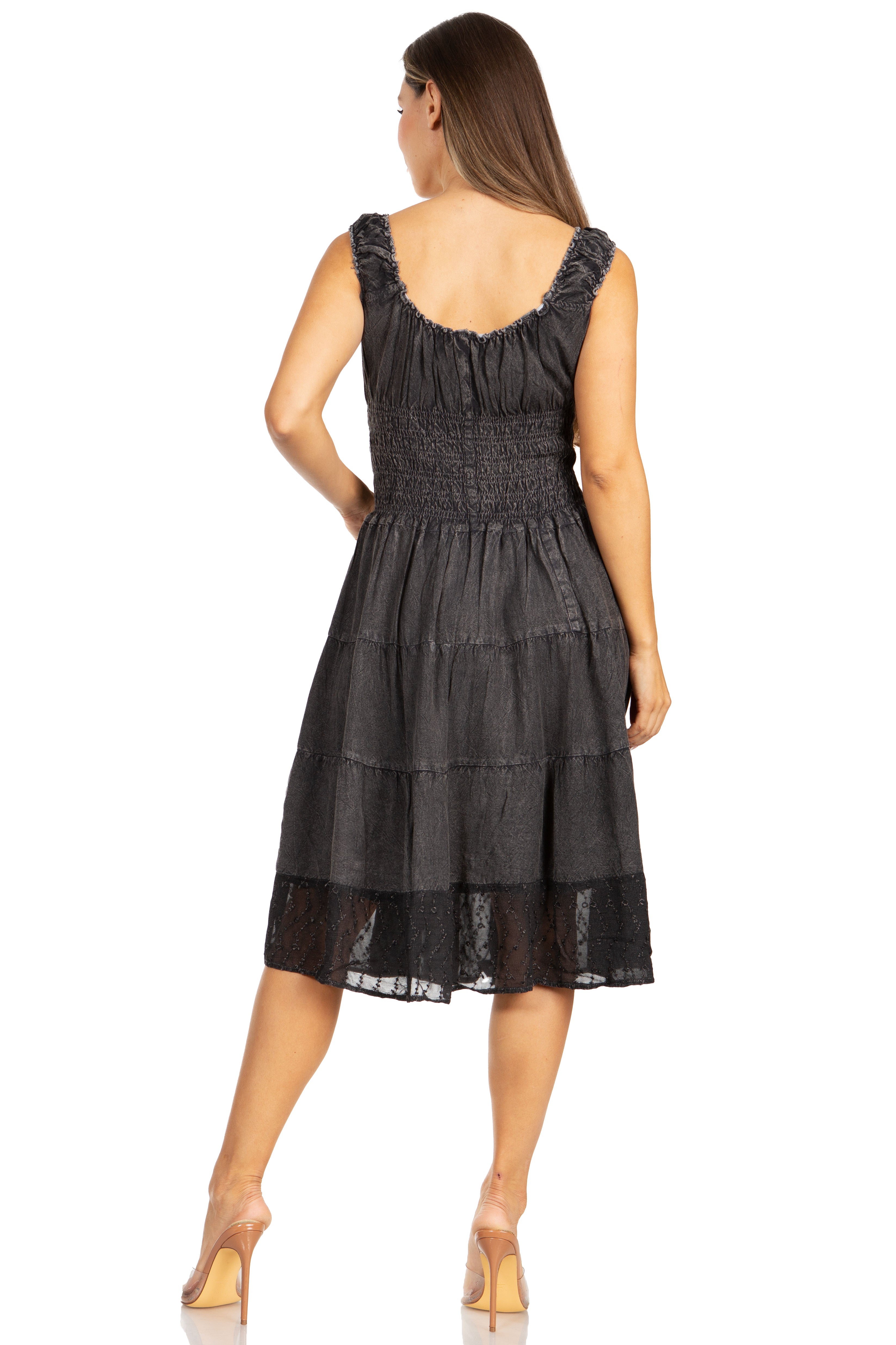 Sakkas - Maiden Ombre Peasant Dress