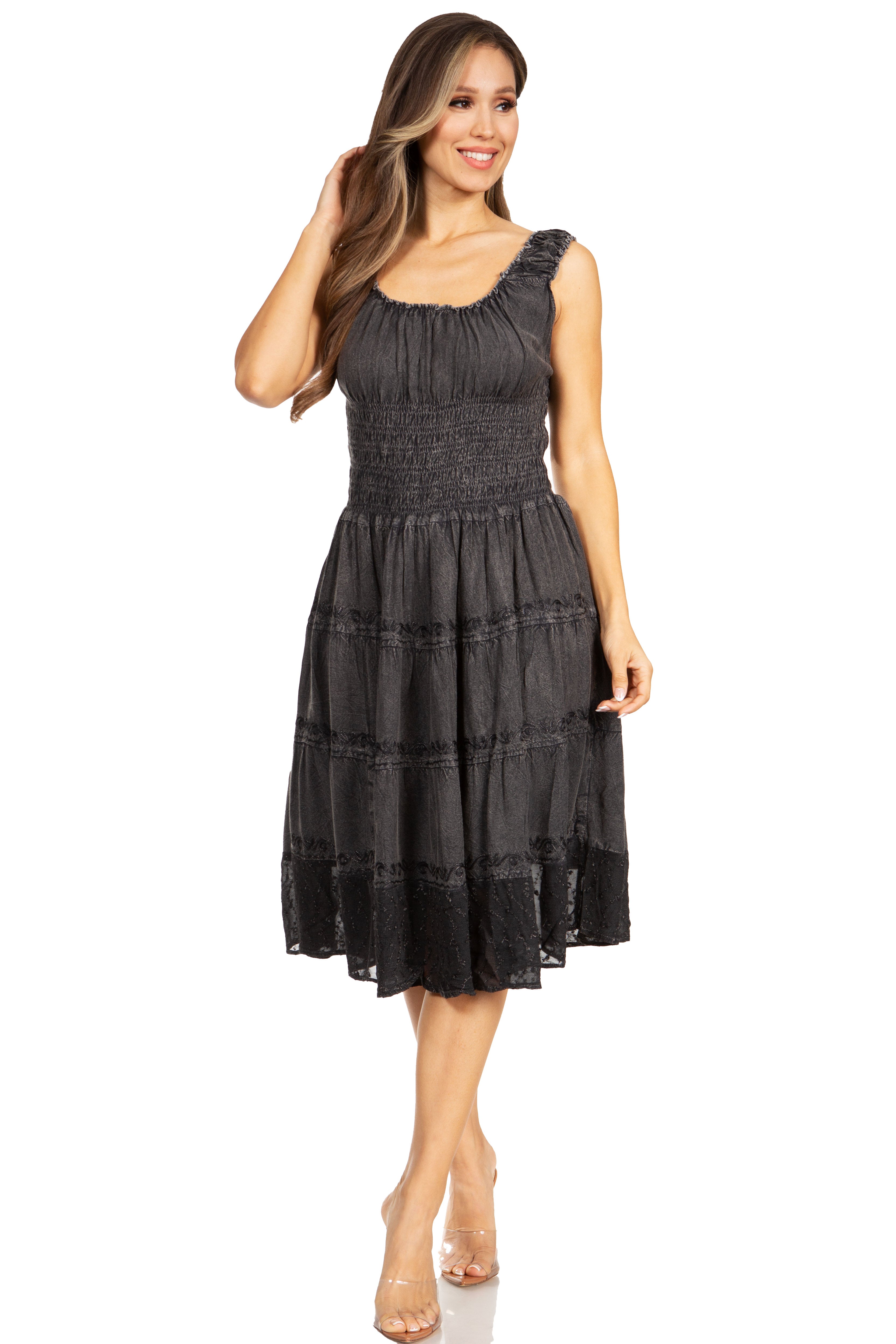 Sakkas - Maiden Ombre Peasant Dress