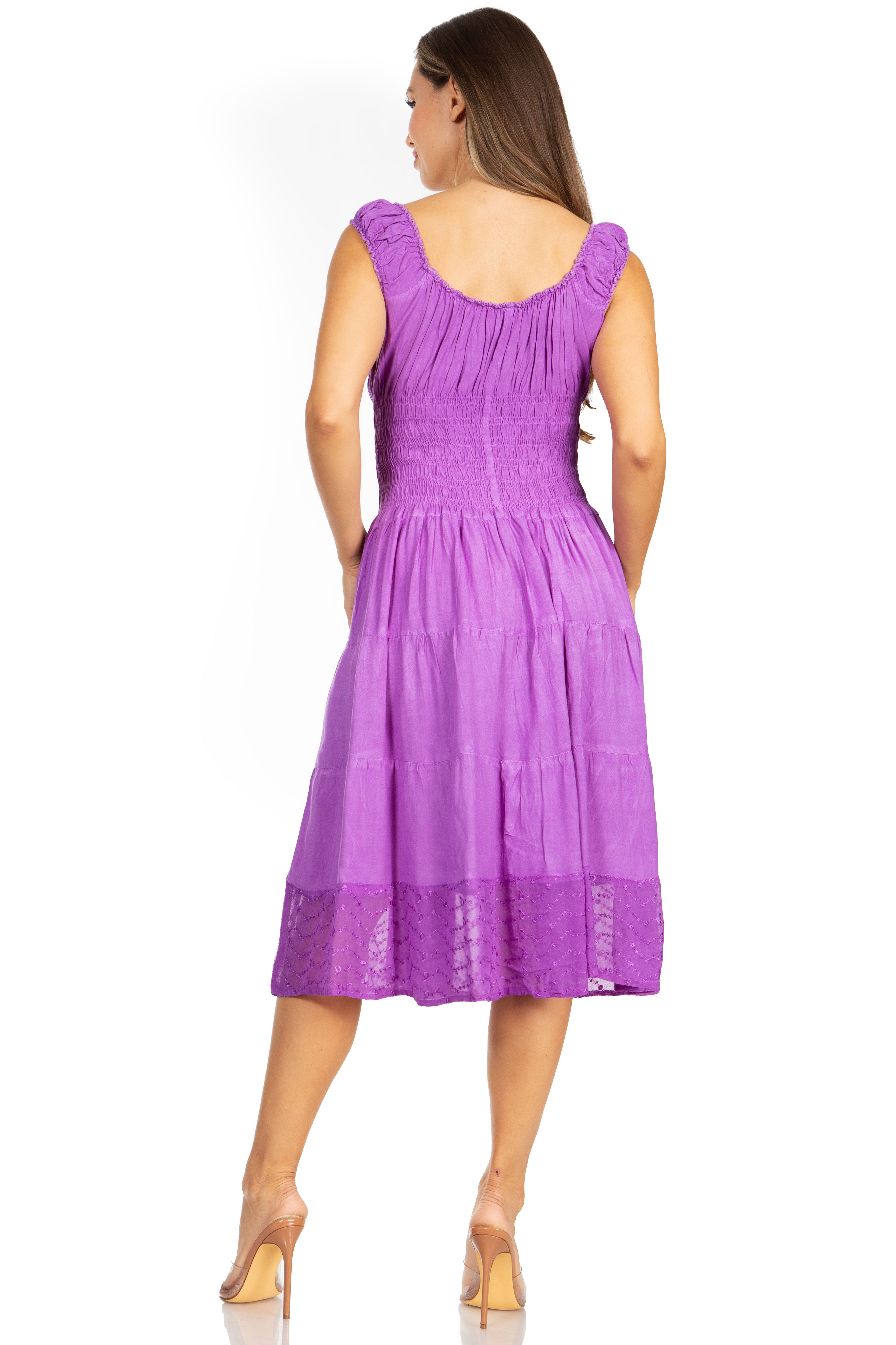Sakkas - Maiden Ombre Peasant Dress