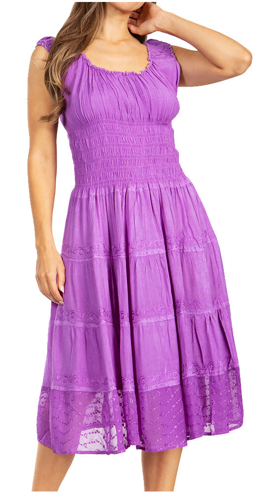 Sakkas - Maiden Ombre Peasant Dress