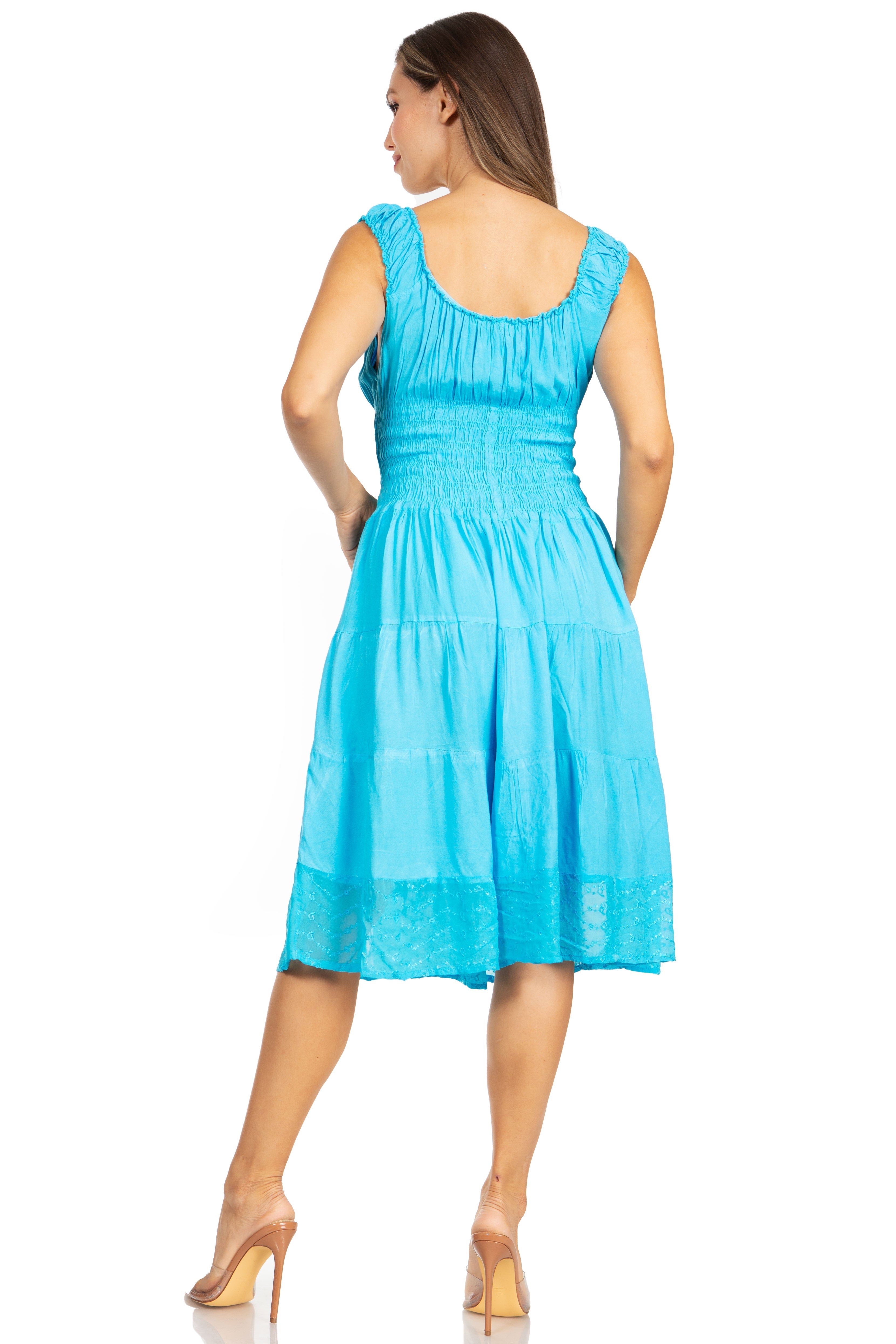 Sakkas - Maiden Ombre Peasant Dress