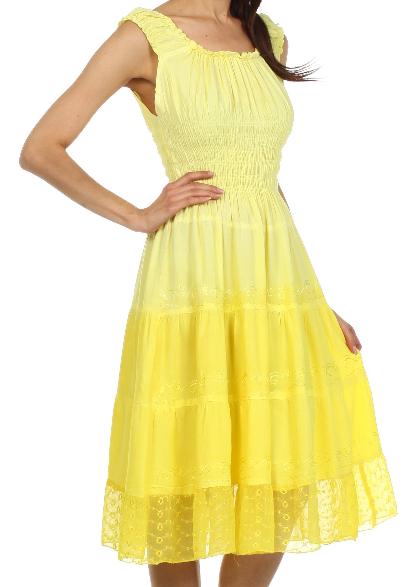Sakkas - Maiden Ombre Peasant Dress