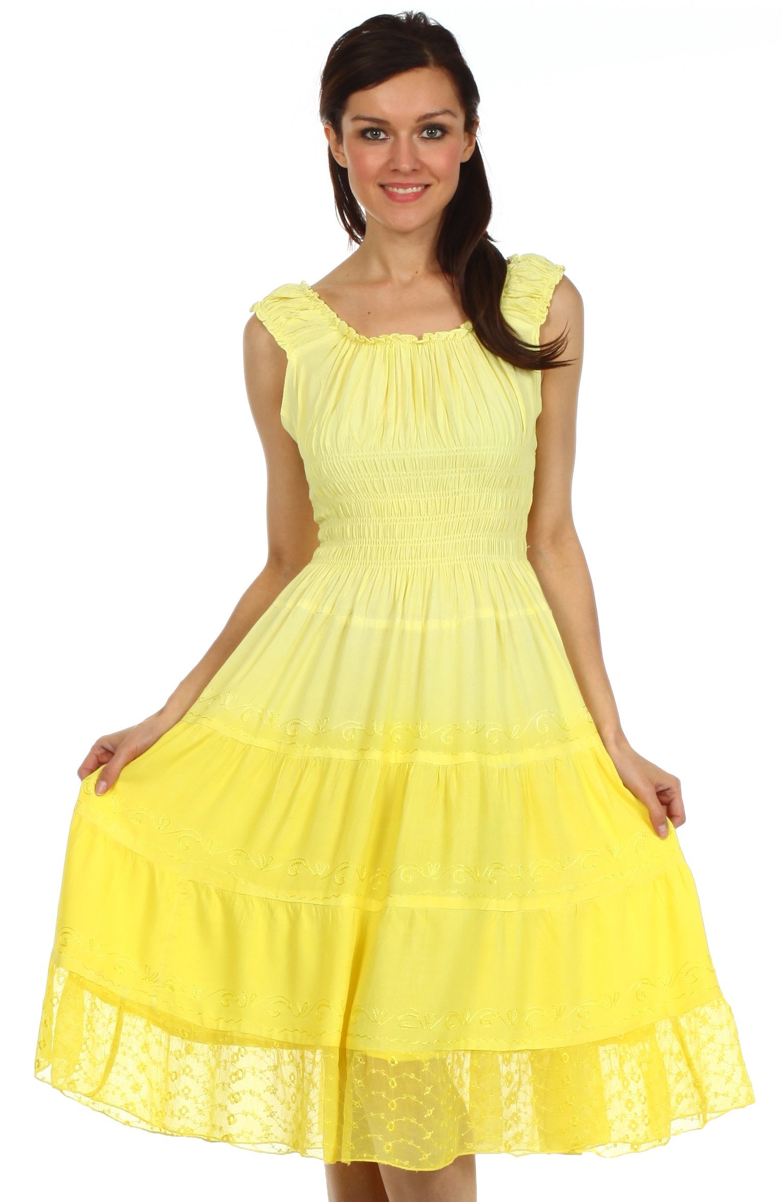Sakkas - Maiden Ombre Peasant Dress