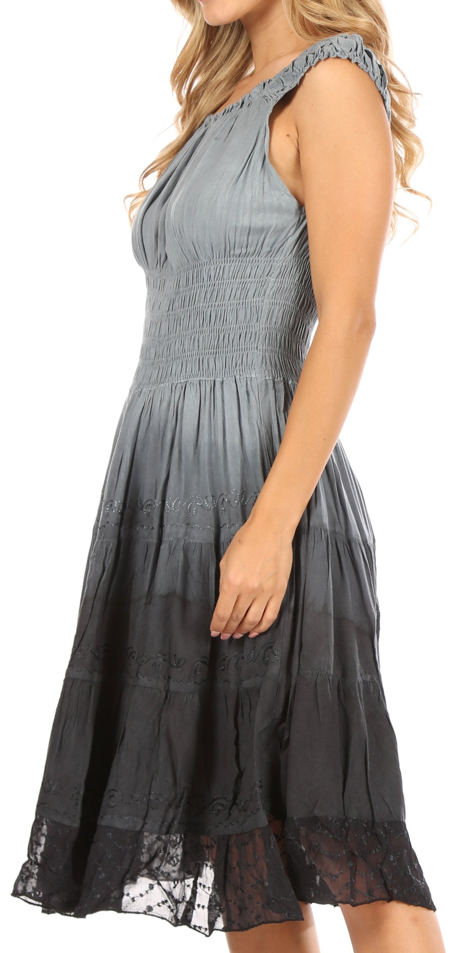 Sakkas - Maiden Ombre Peasant Dress