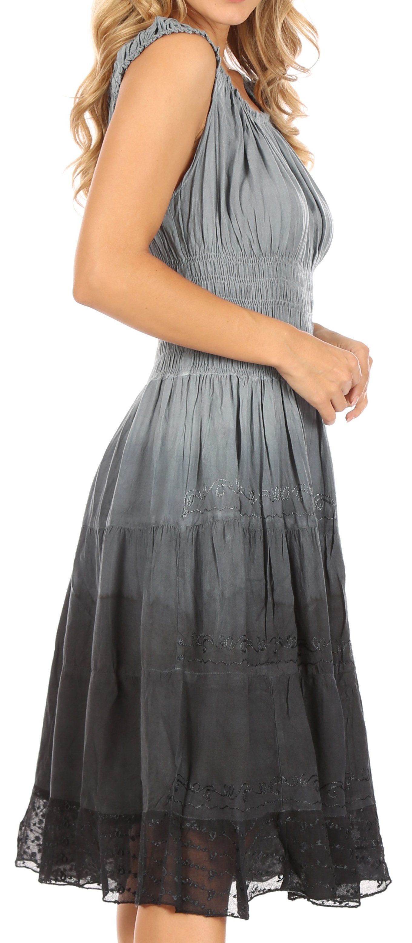 Sakkas - Maiden Ombre Peasant Dress