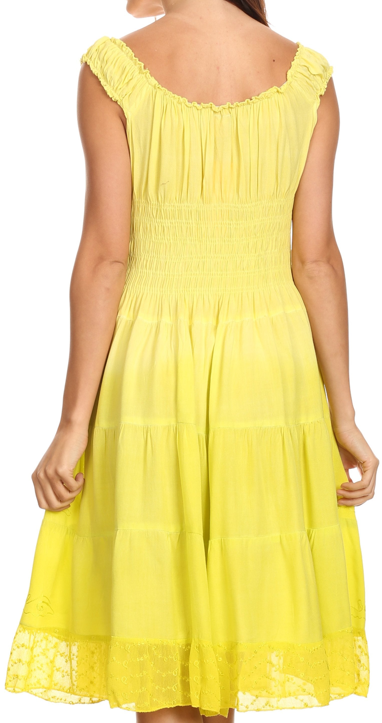 Sakkas - Maiden Ombre Peasant Dress