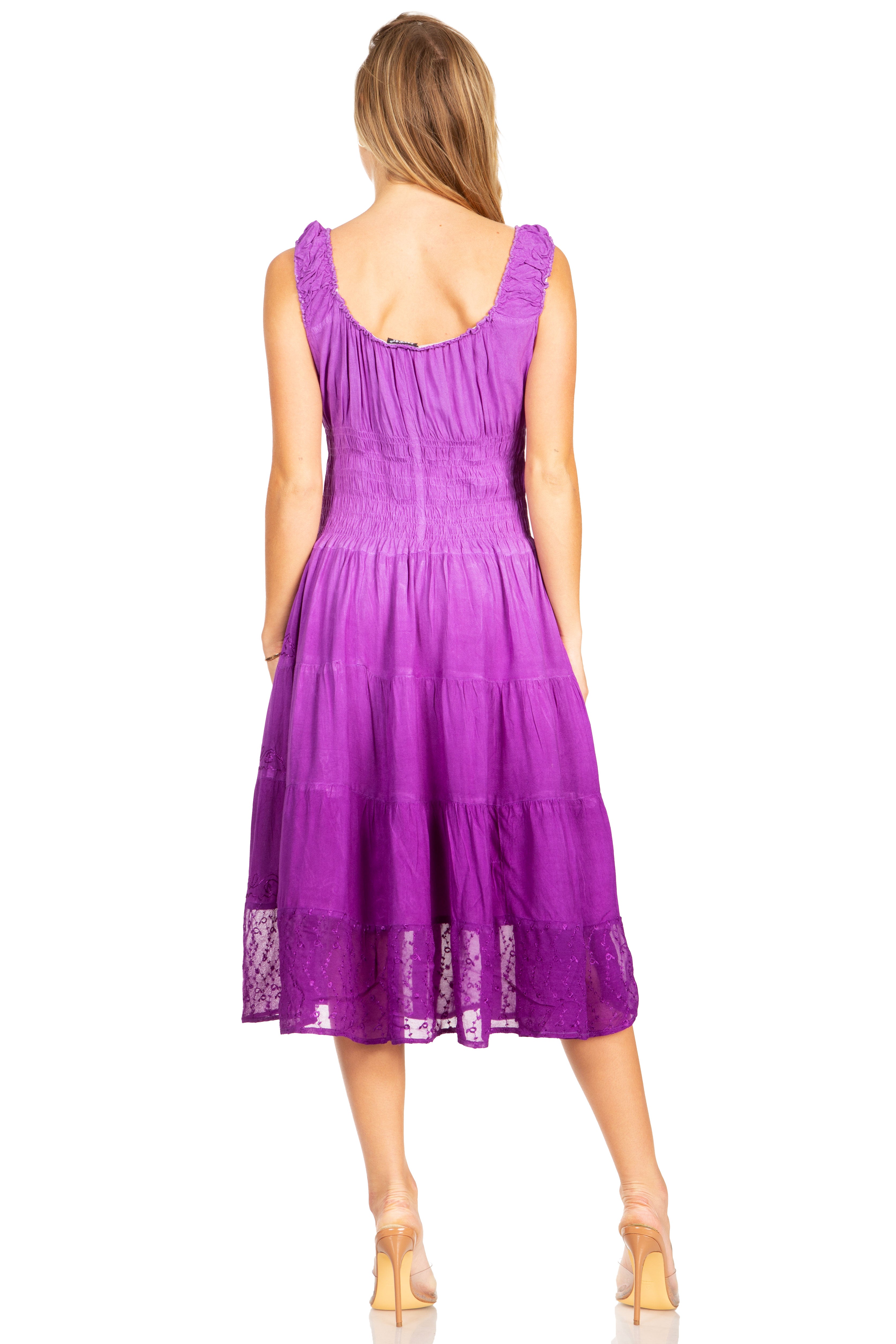 Sakkas - Maiden Ombre Peasant Dress