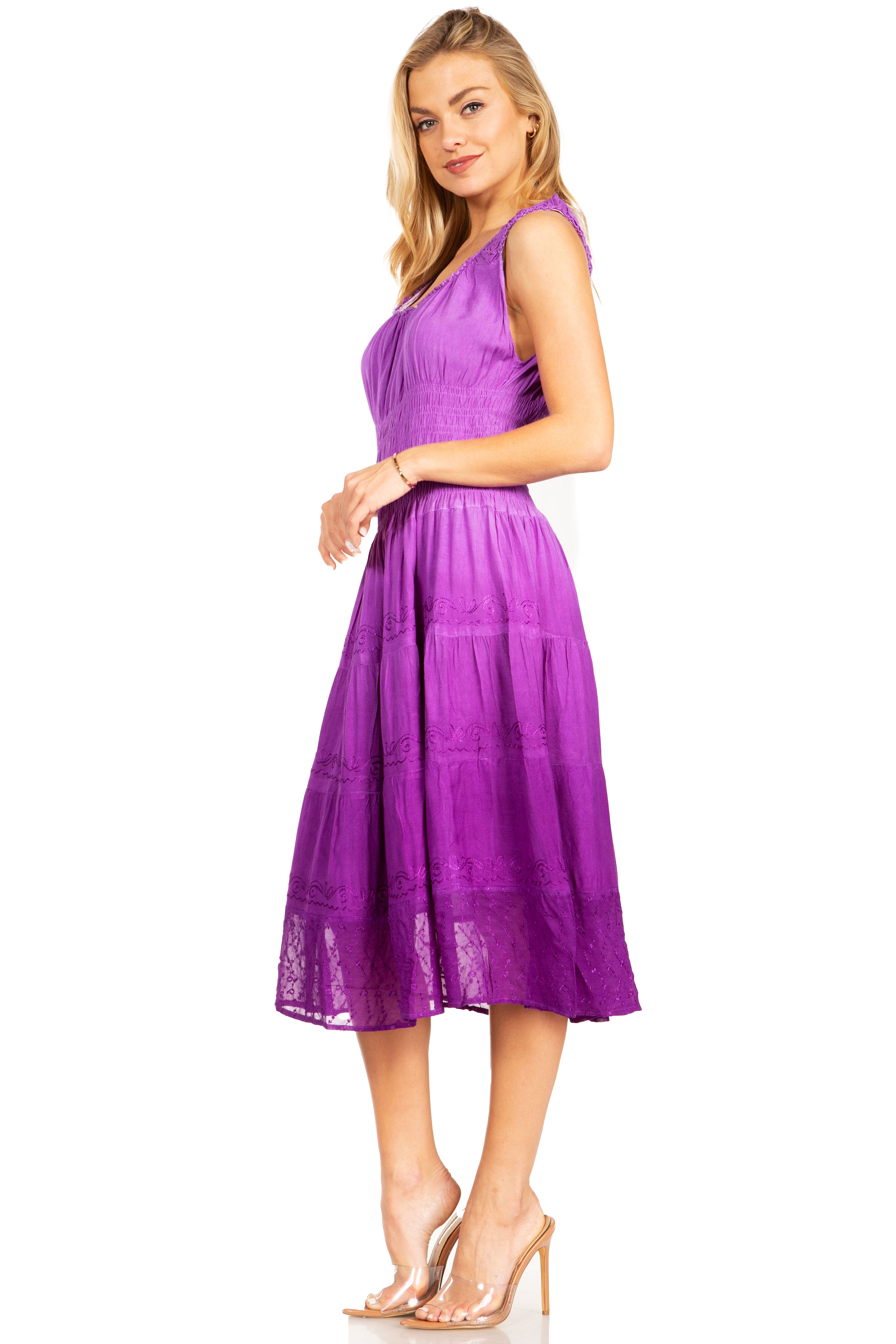 Sakkas - Maiden Ombre Peasant Dress