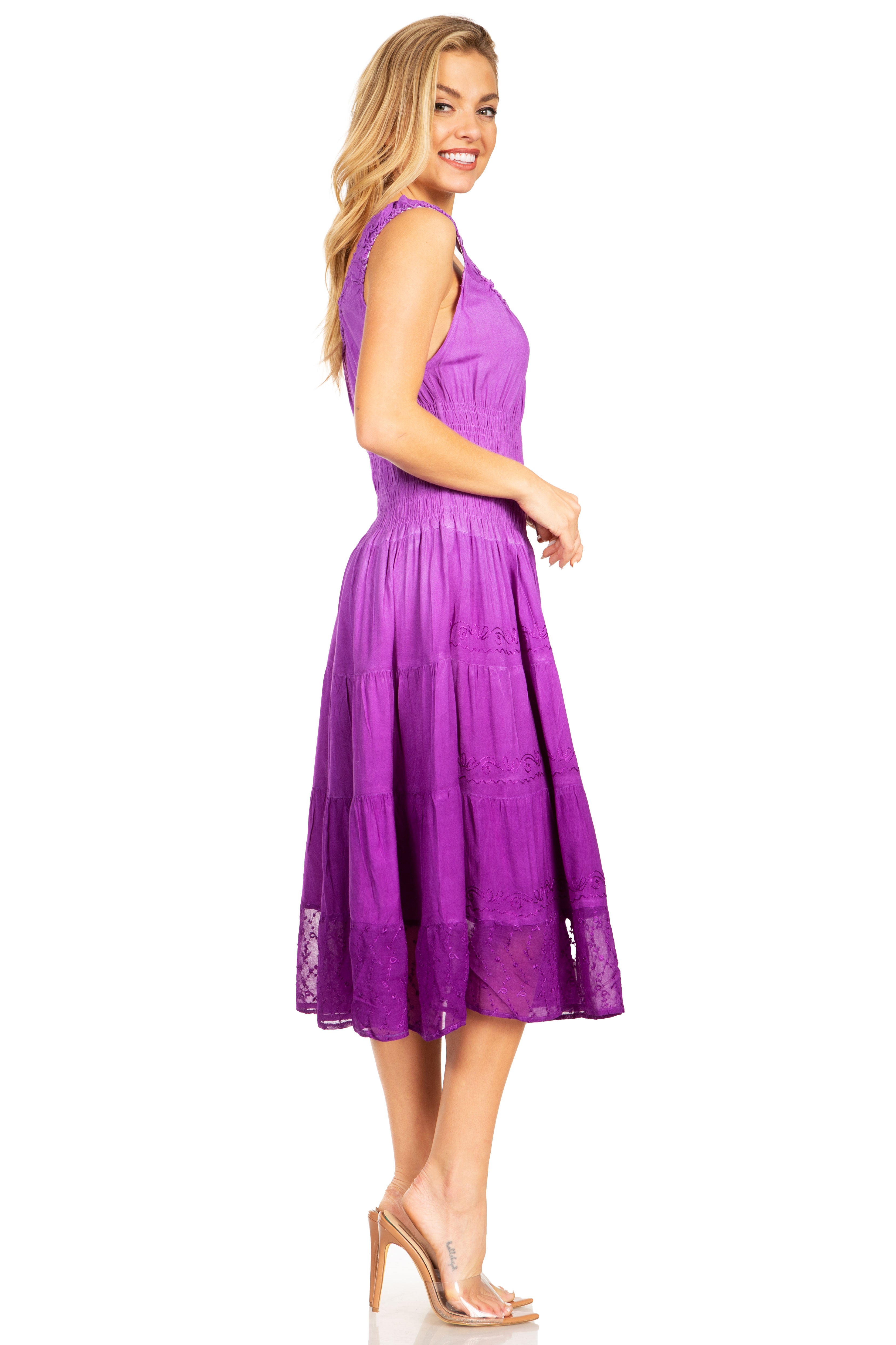 Sakkas - Maiden Ombre Peasant Dress