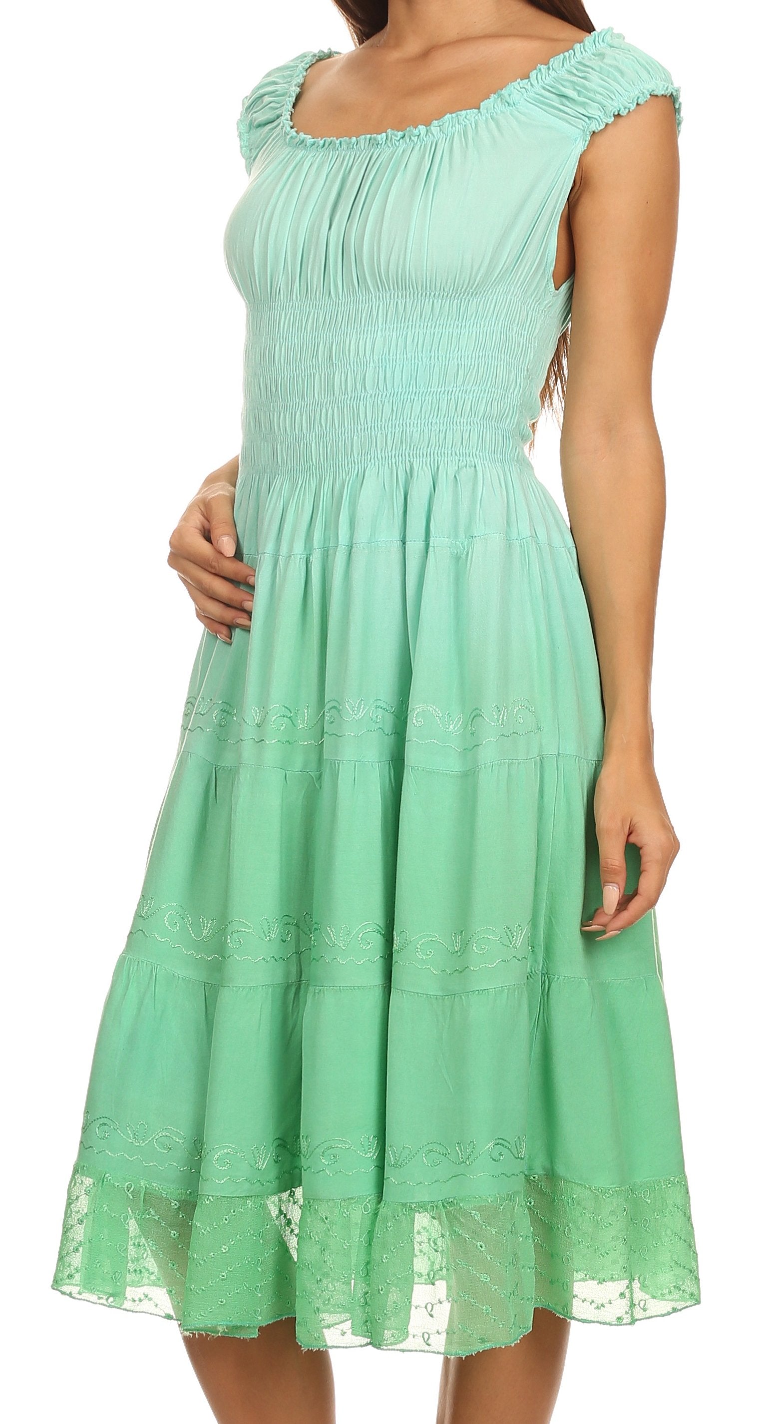 Sakkas - Maiden Ombre Peasant Dress