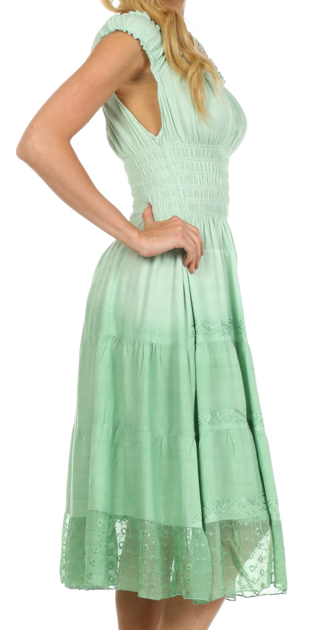 Sakkas - Maiden Ombre Peasant Dress