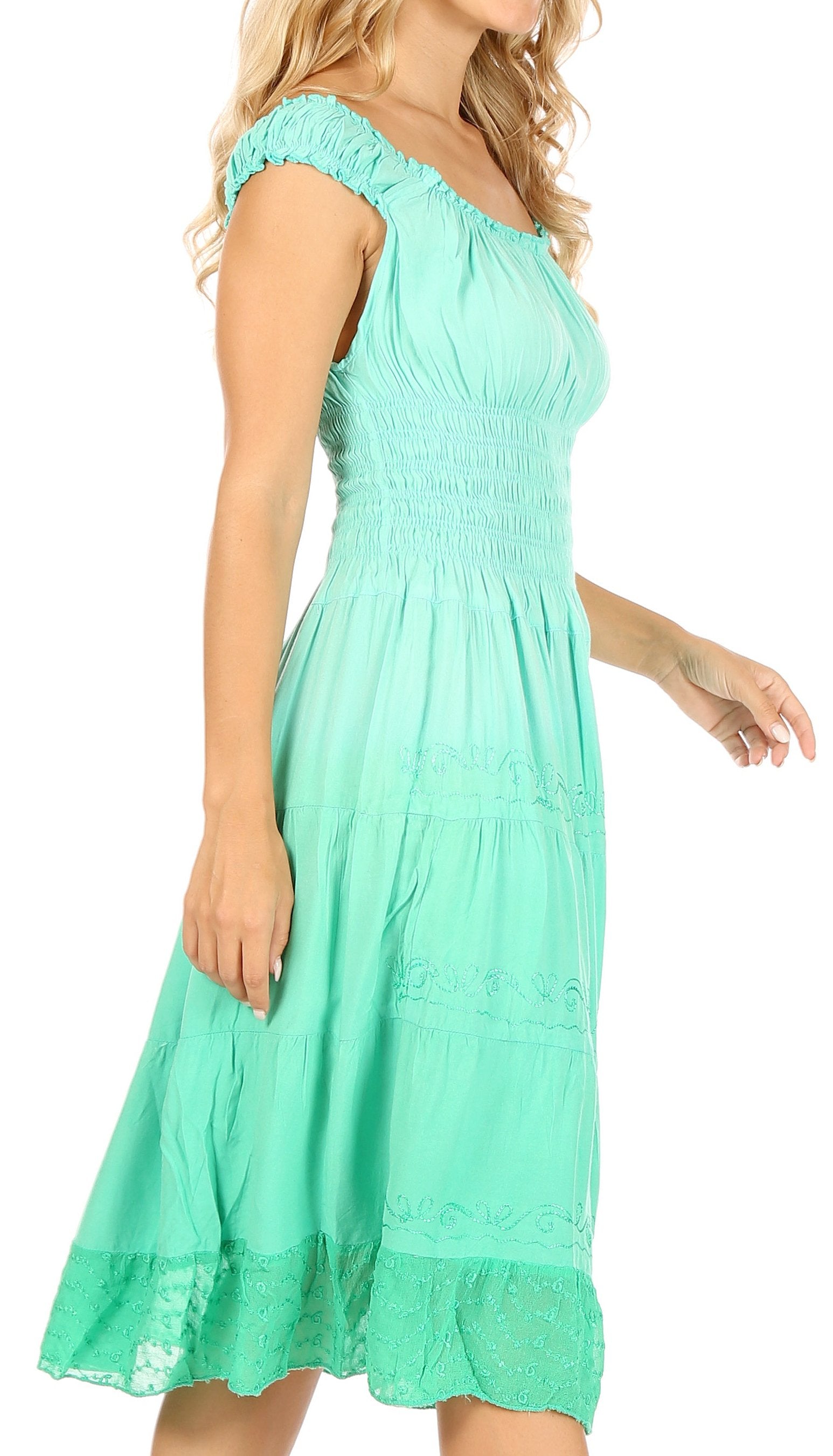 Sakkas - Maiden Ombre Peasant Dress