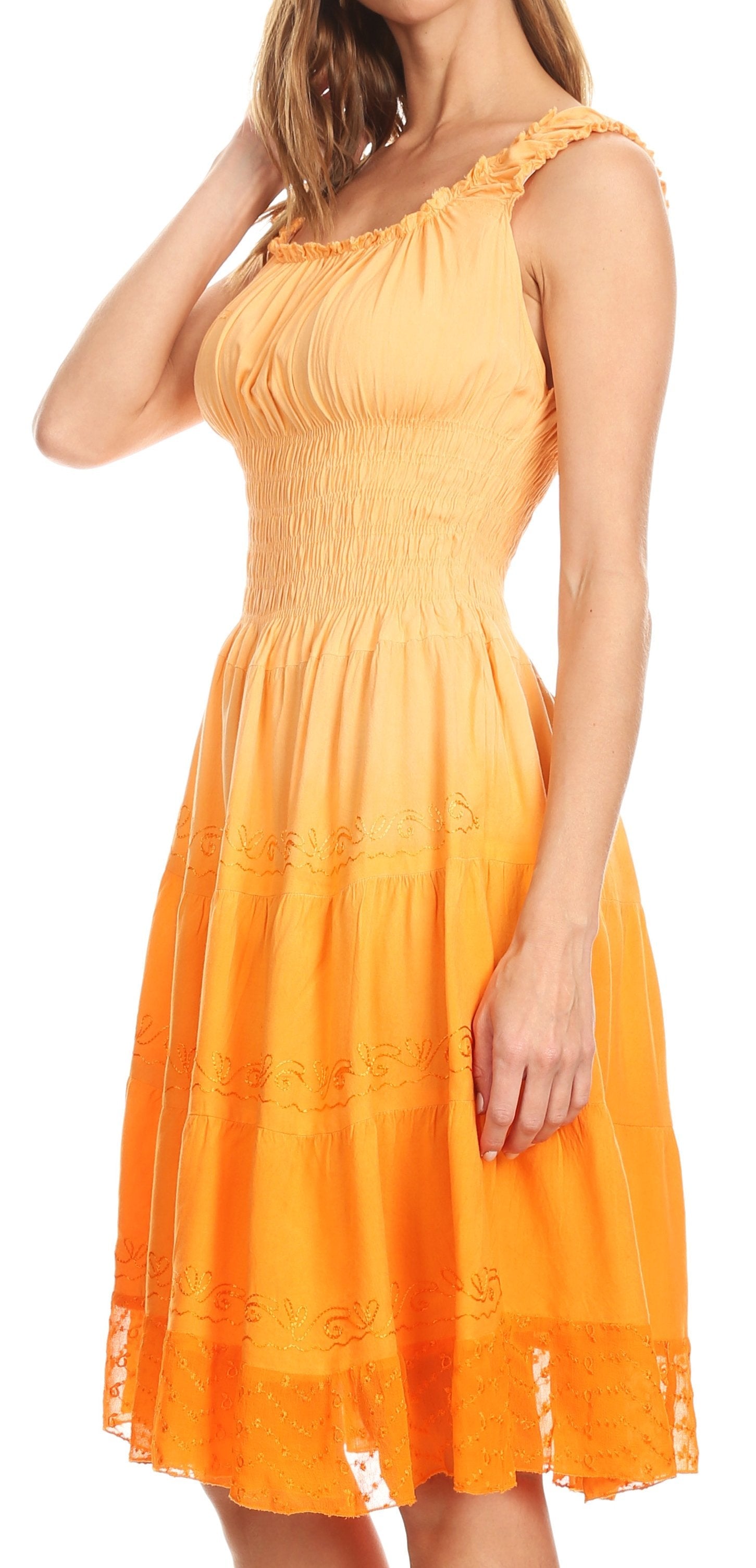 Sakkas - Maiden Ombre Peasant Dress