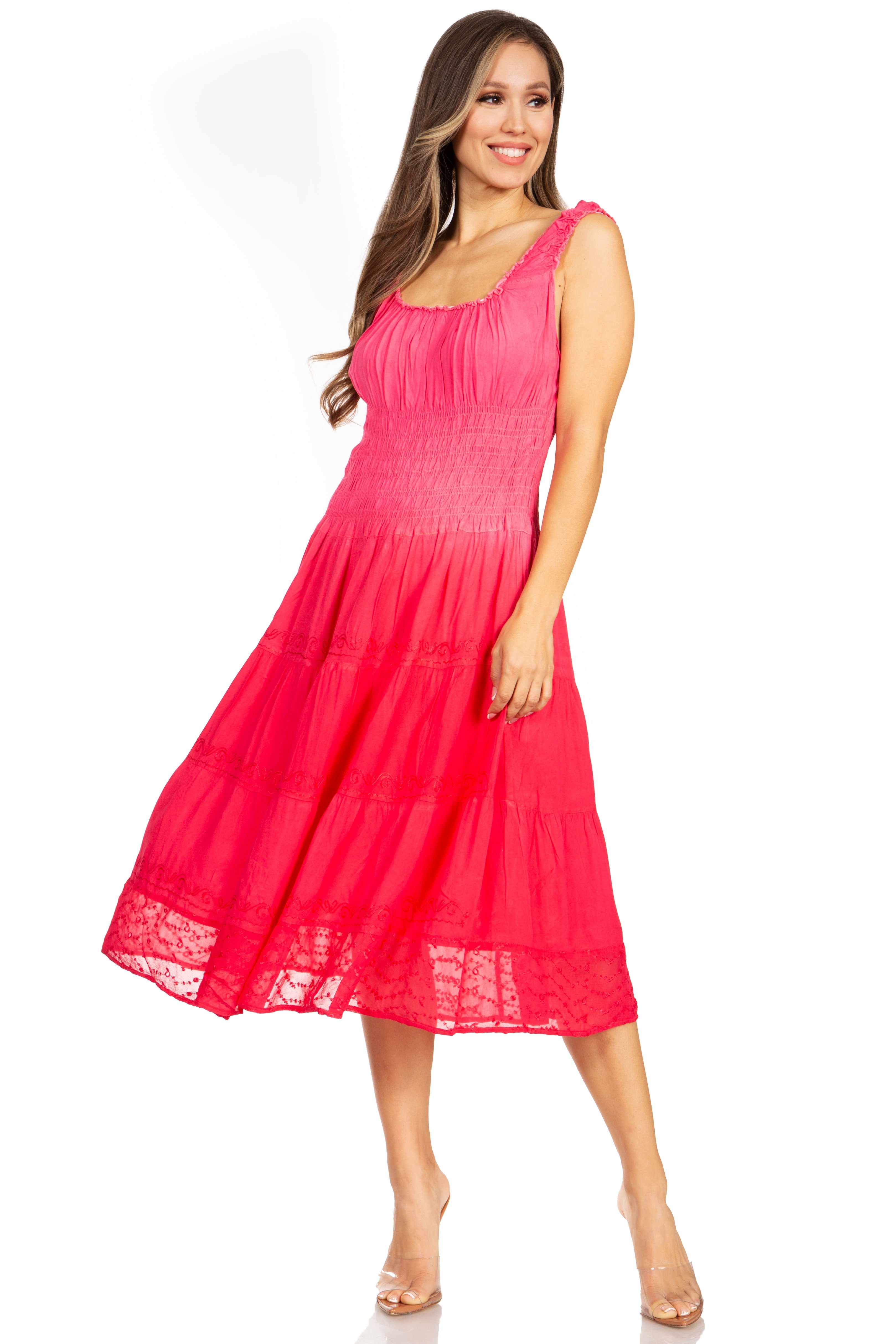Sakkas - Maiden Ombre Peasant Dress
