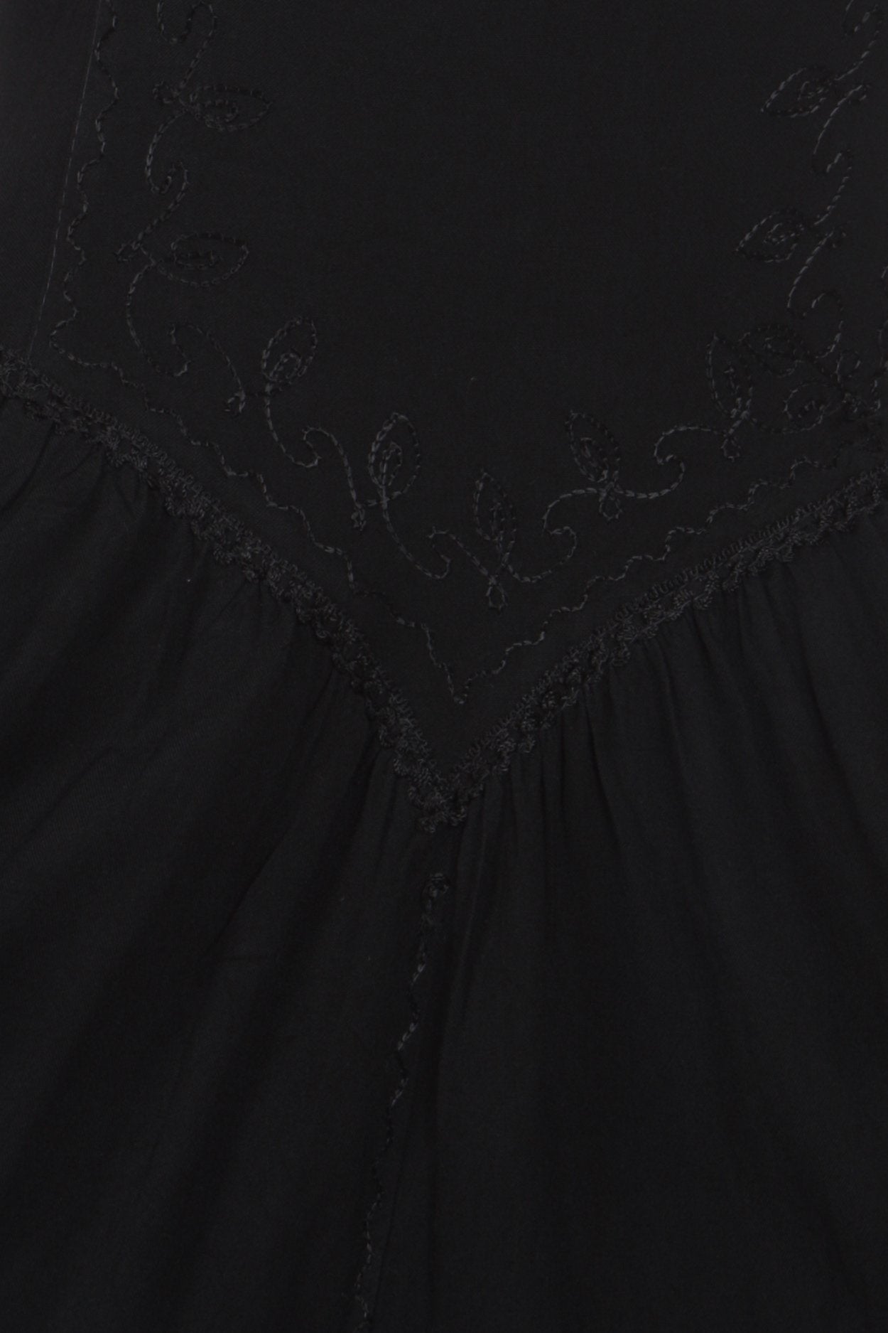 Sakkas - Rayon Embroidered Stonewashed Adjustable Spaghetti Straps Long Dress