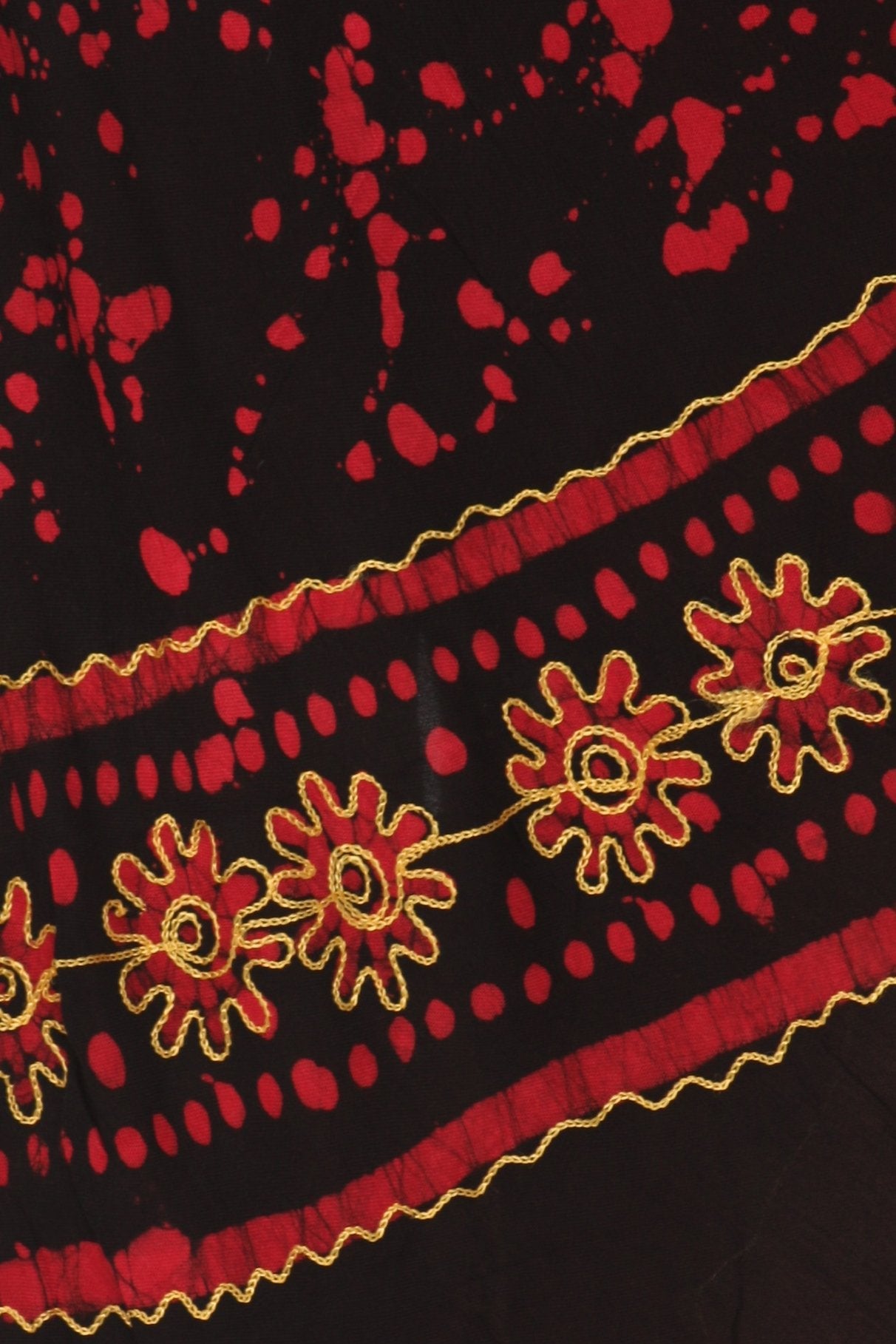 Sakkas - Moon and Stars Batik Caftan Tank Dress / Cover Up
