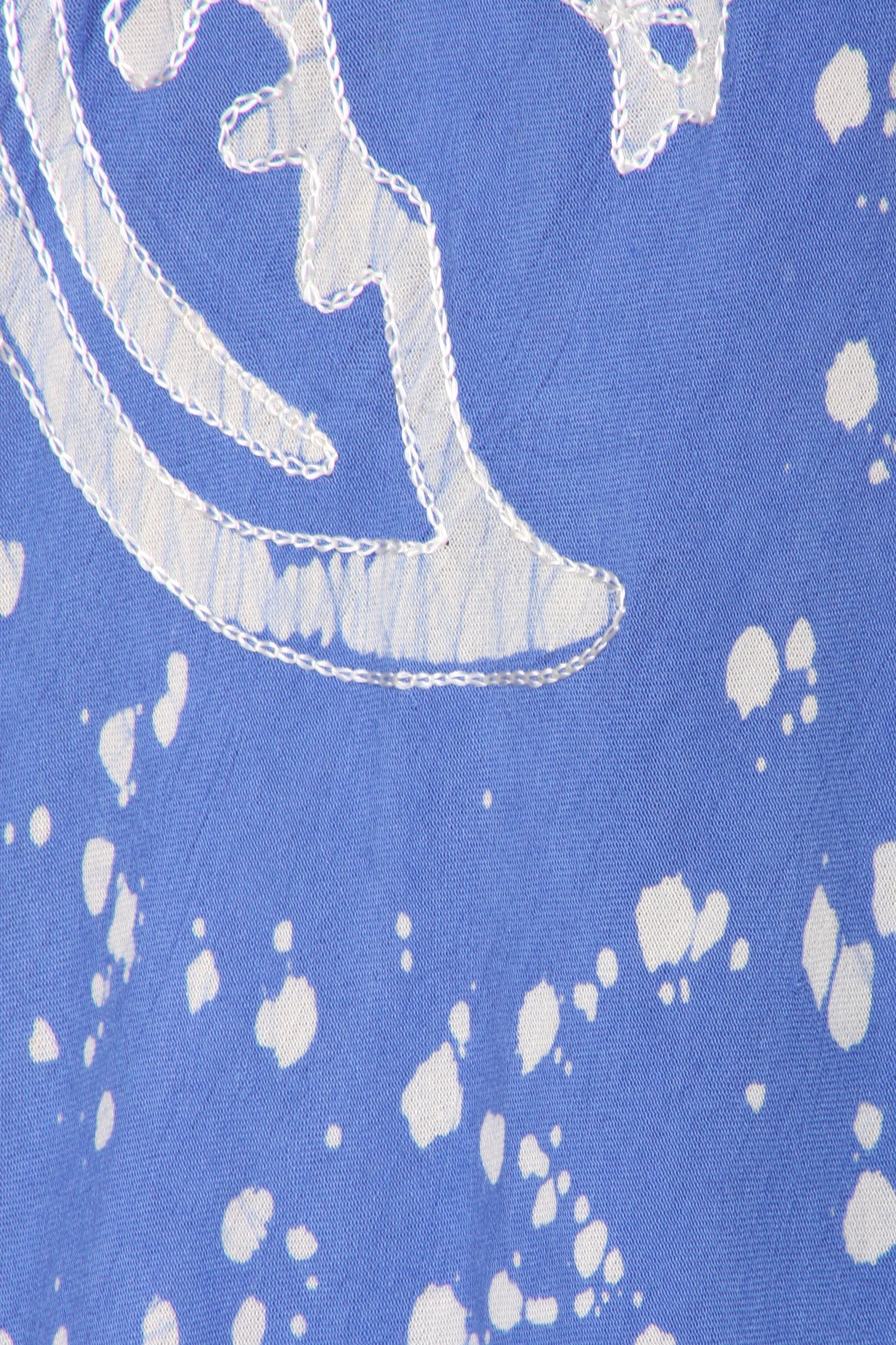 Sakkas - Moon and Stars Batik Caftan Tank Dress / Cover Up