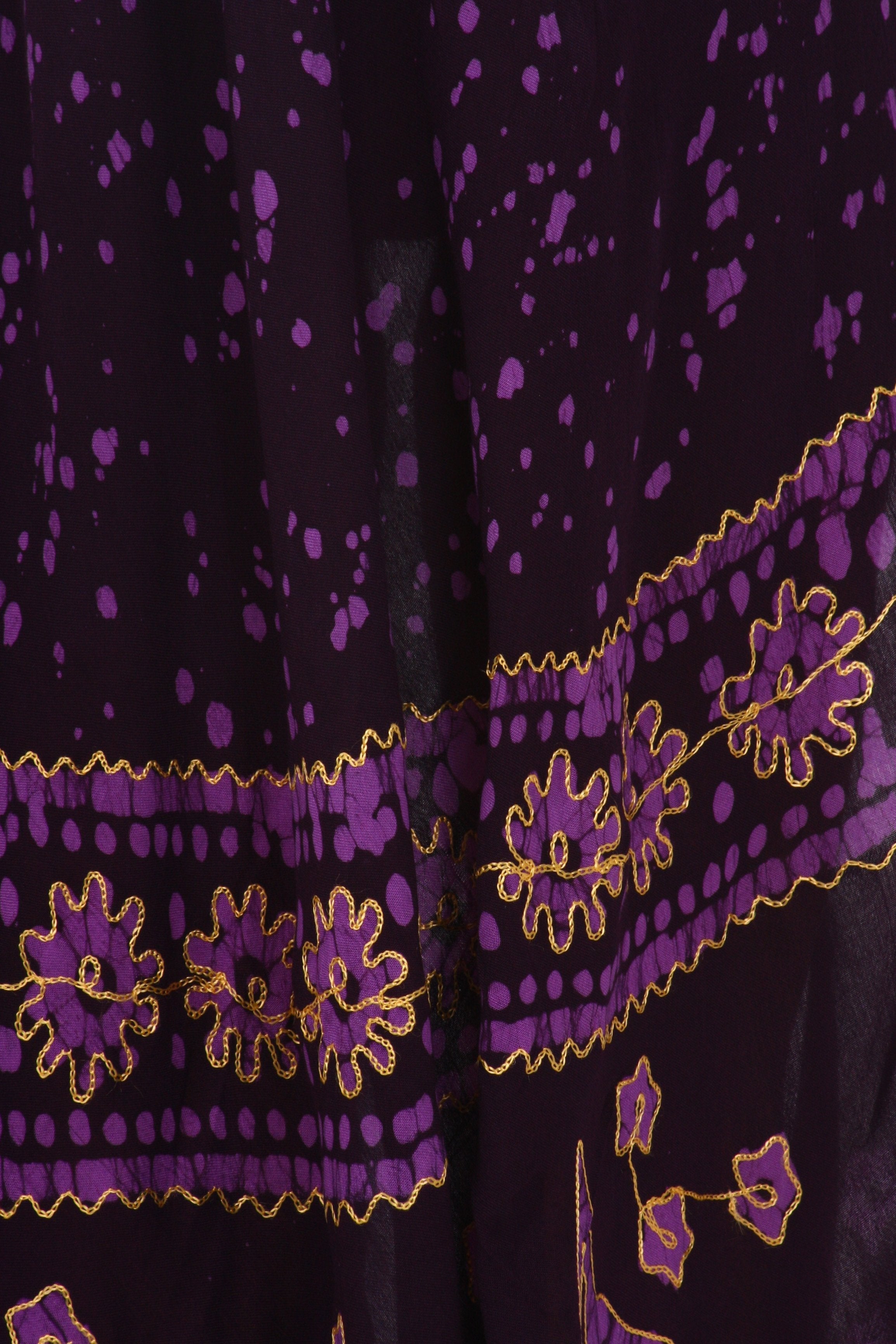 Sakkas - Moon and Stars Batik Caftan Tank Dress / Cover Up