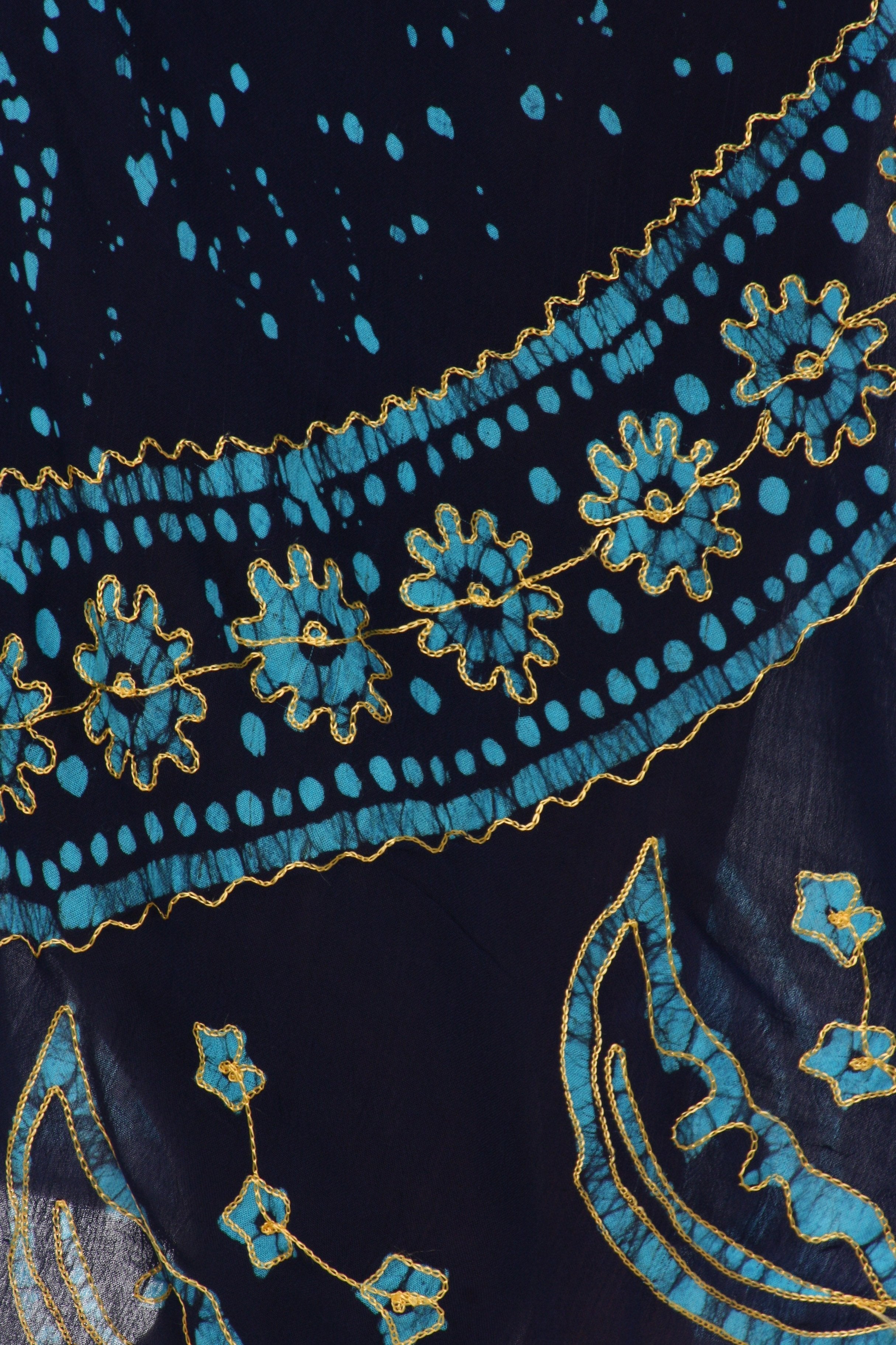 Sakkas - Moon and Stars Batik Caftan Tank Dress / Cover Up