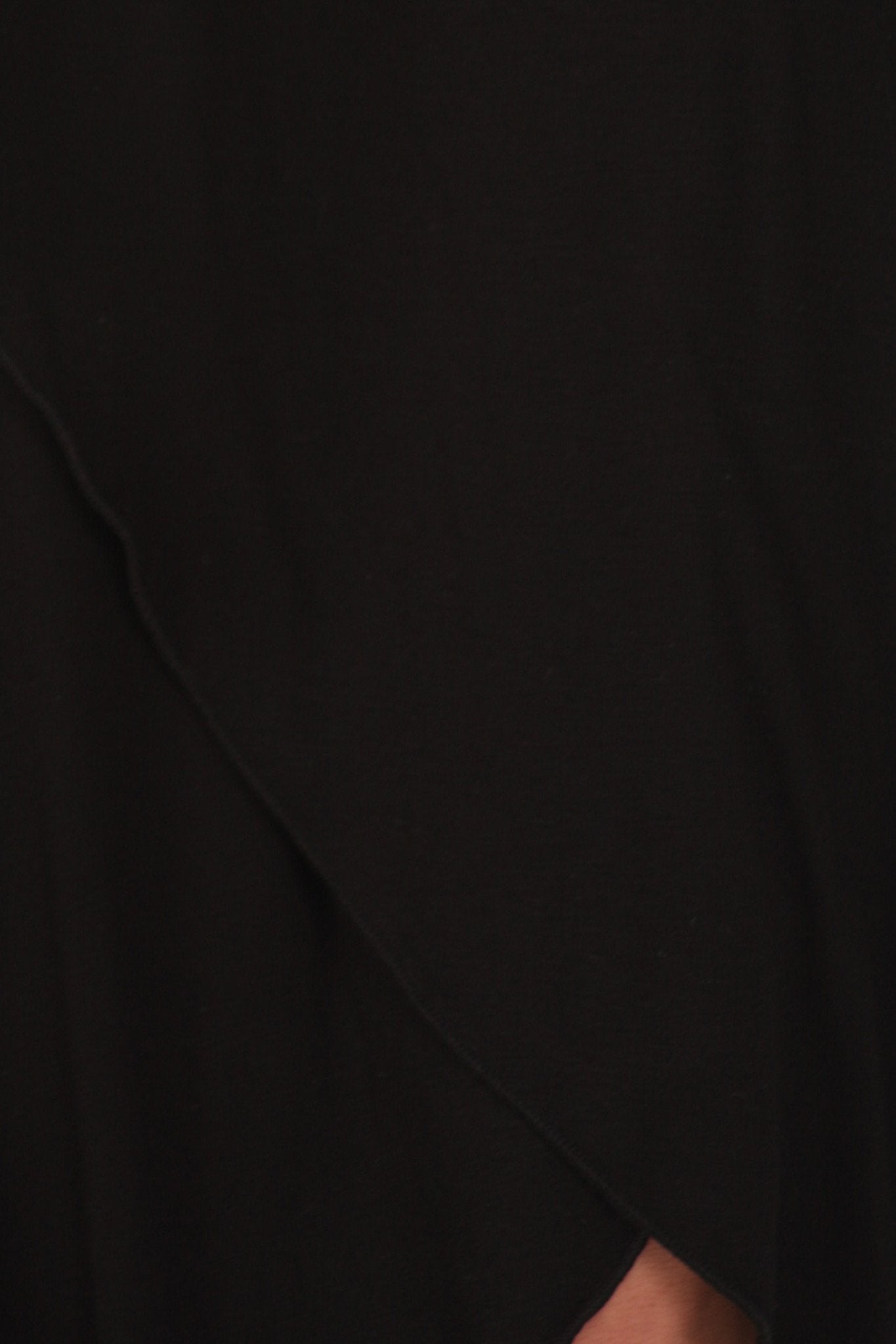 Sakkas - Soft Jersey Feel Solid Color Strapless High Low Dress / Skirt