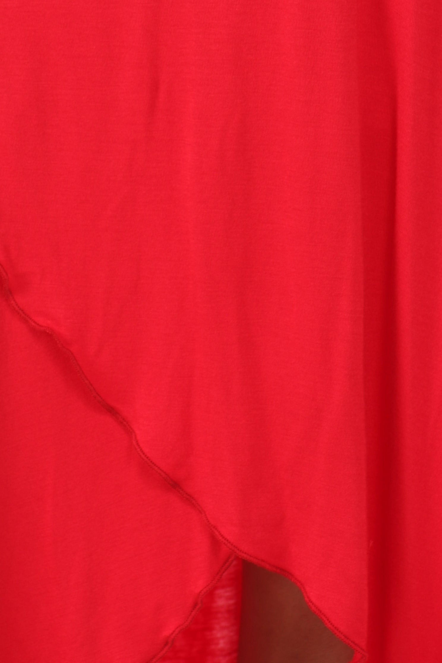 Sakkas - Soft Jersey Feel Solid Color Strapless High Low Dress / Skirt