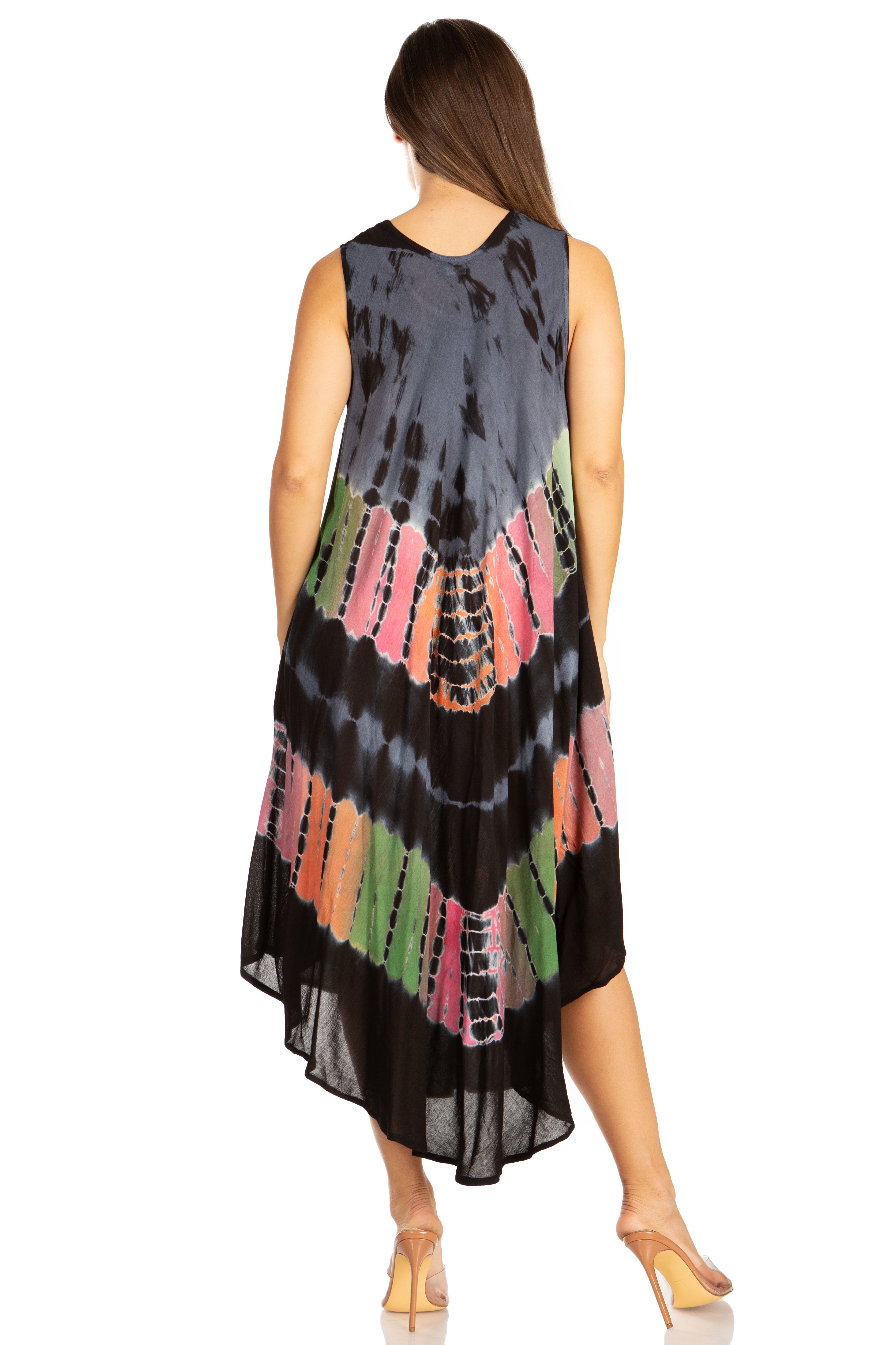 Sakkas - Tasanee Caftan Tank Dress / Cover Up