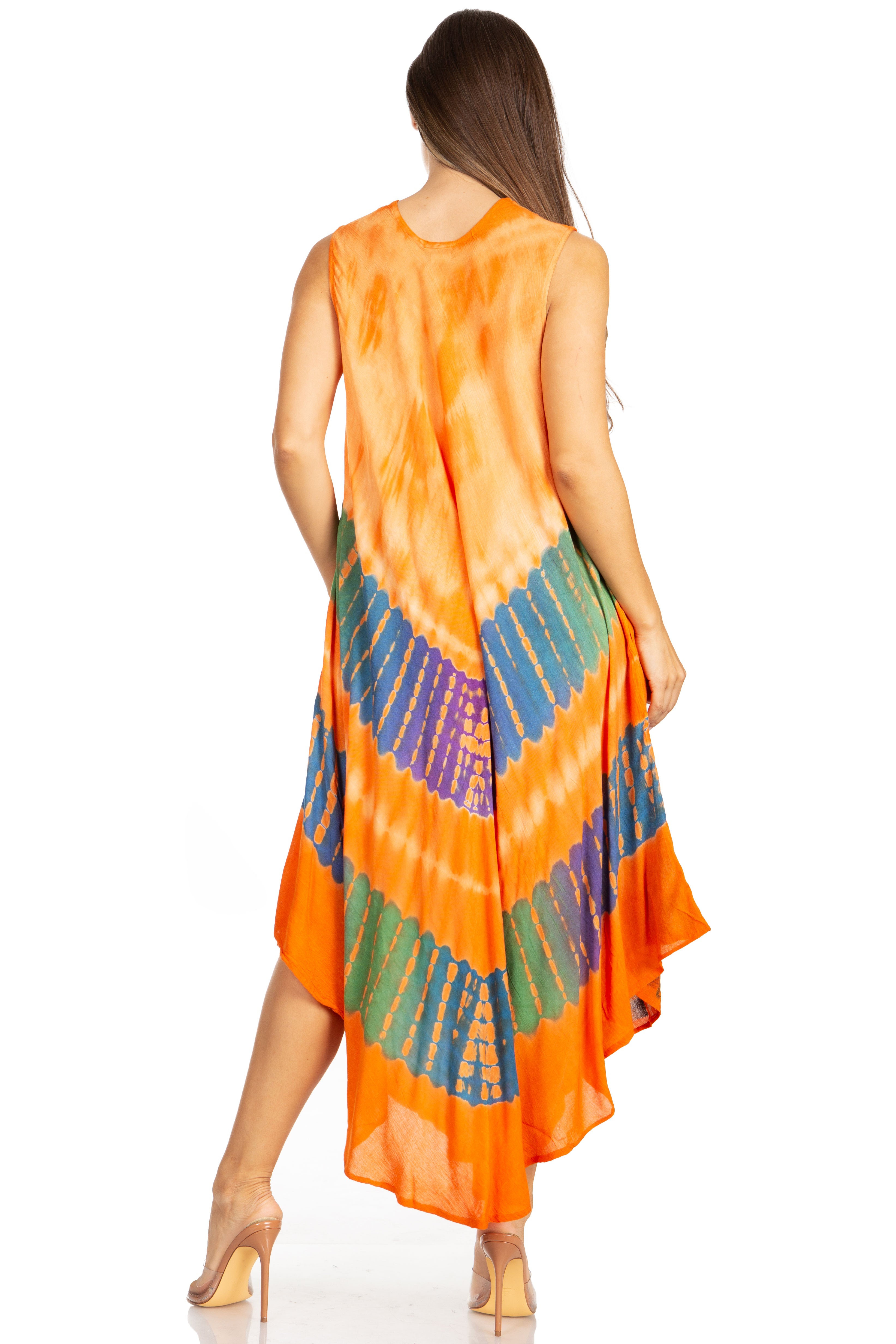 Sakkas - Tasanee Caftan Tank Dress / Cover Up